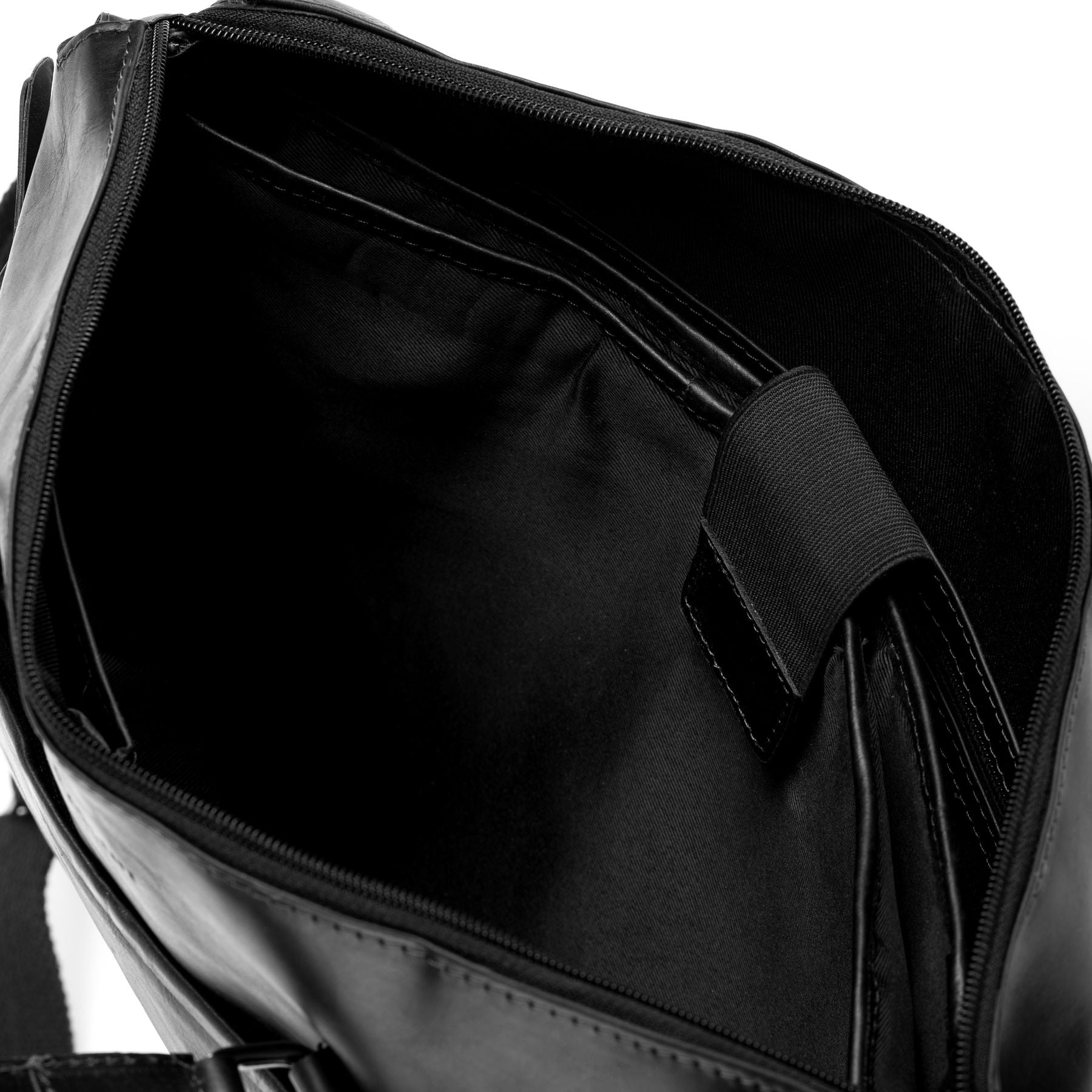 BACCINI Laptoptasche Leder LEANDRO schwarz 10785