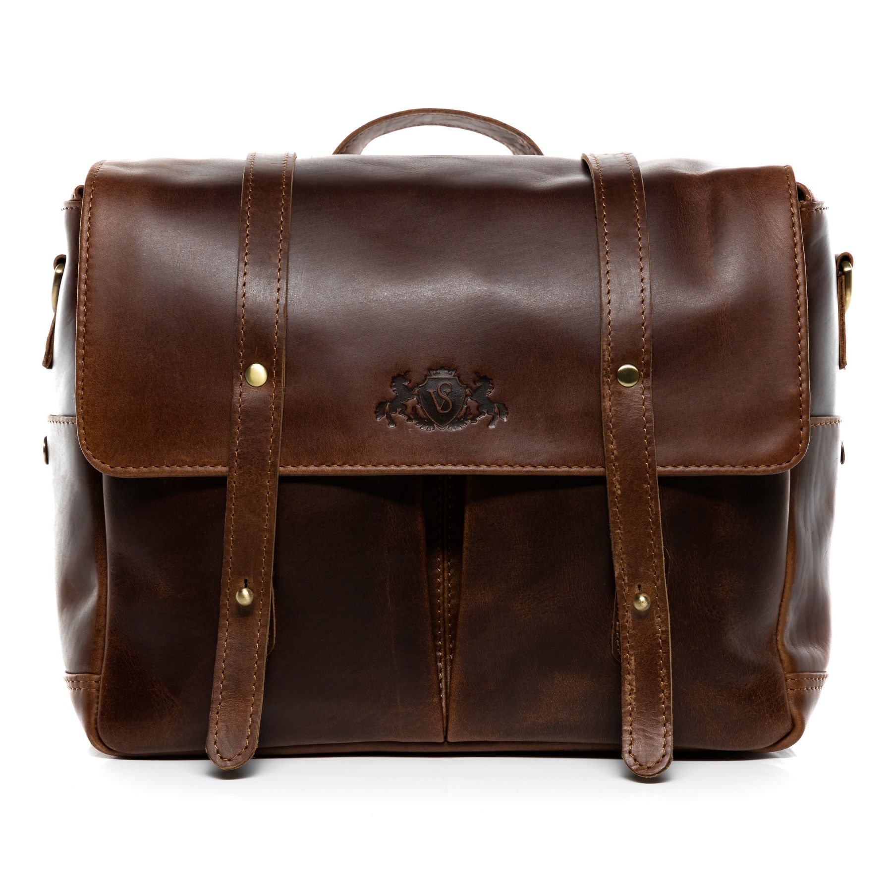 SID & VAIN Kameratasche HEATHROW braun-cognac 11104