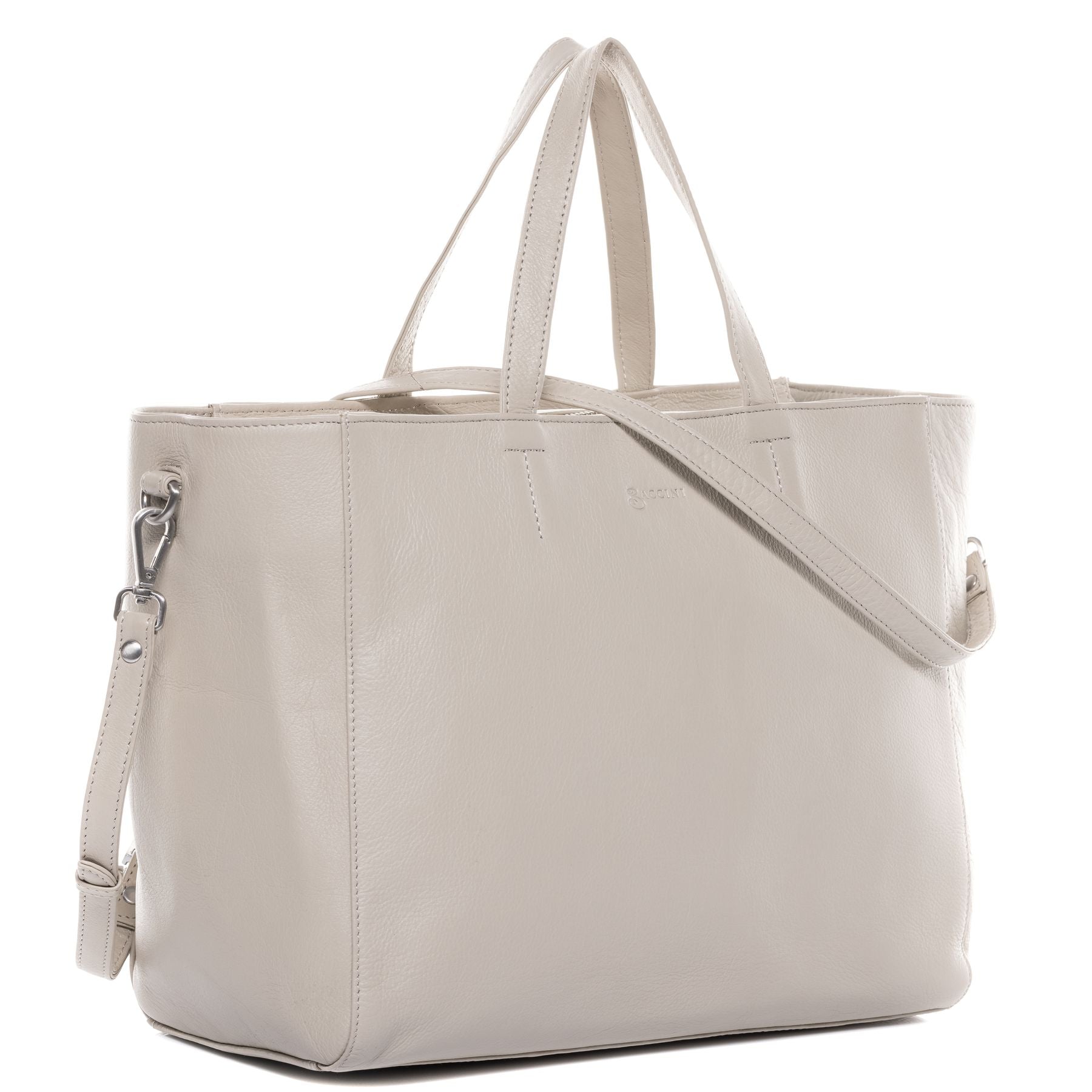 BACCINI Handtasche Leder RENA in beige taupe oder schwarz 36730