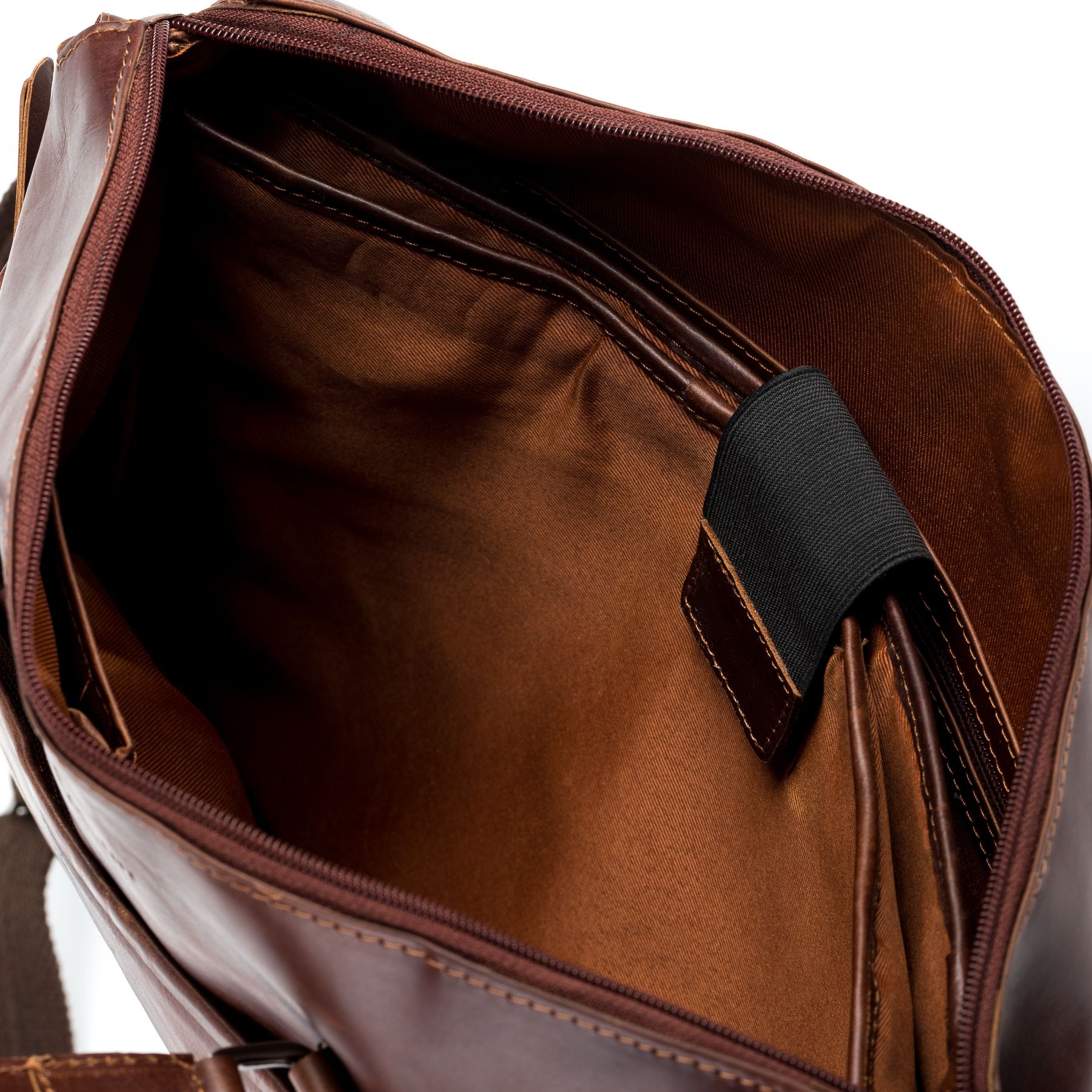 BACCINI Laptoptasche Leder LEANDRO brown-RS 21543