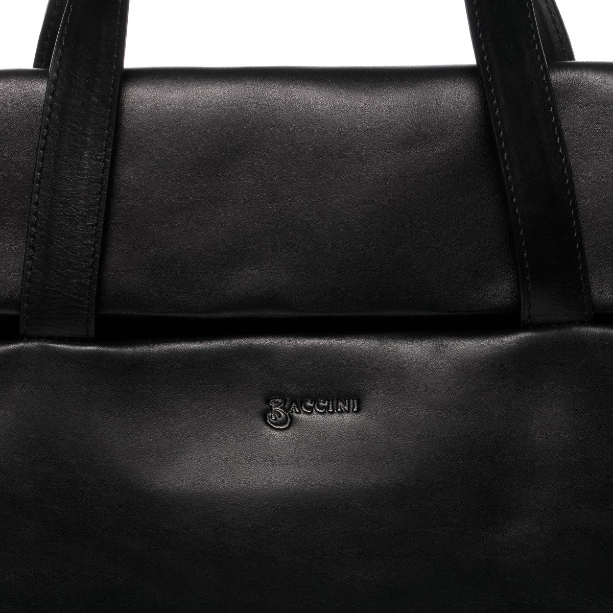 BACCINI Laptoptasche Leder VITO schwarz 12425