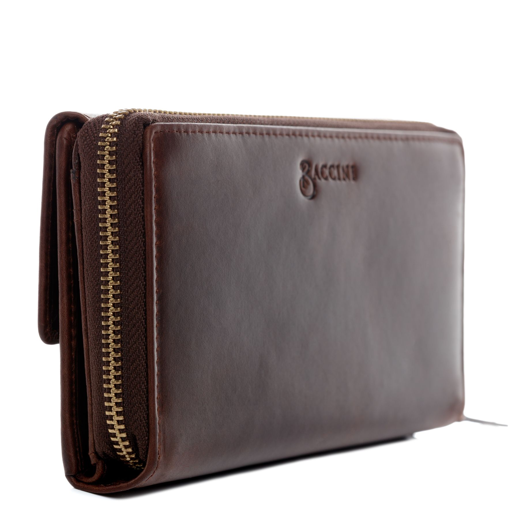 BACCINI Geldbeutel Leder LIA braun-cognac 17885