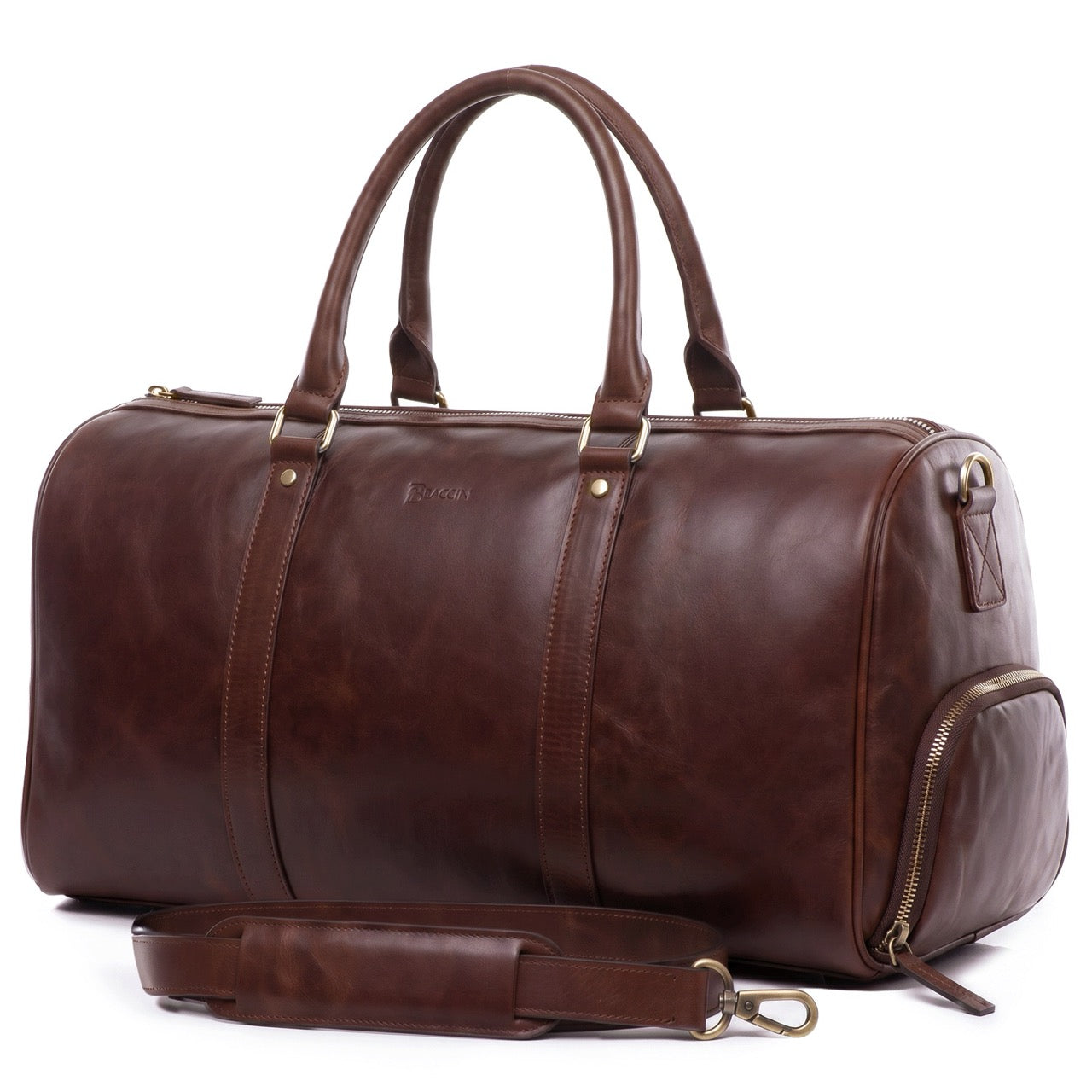 Reisetasche Leder braun Gallerie 2