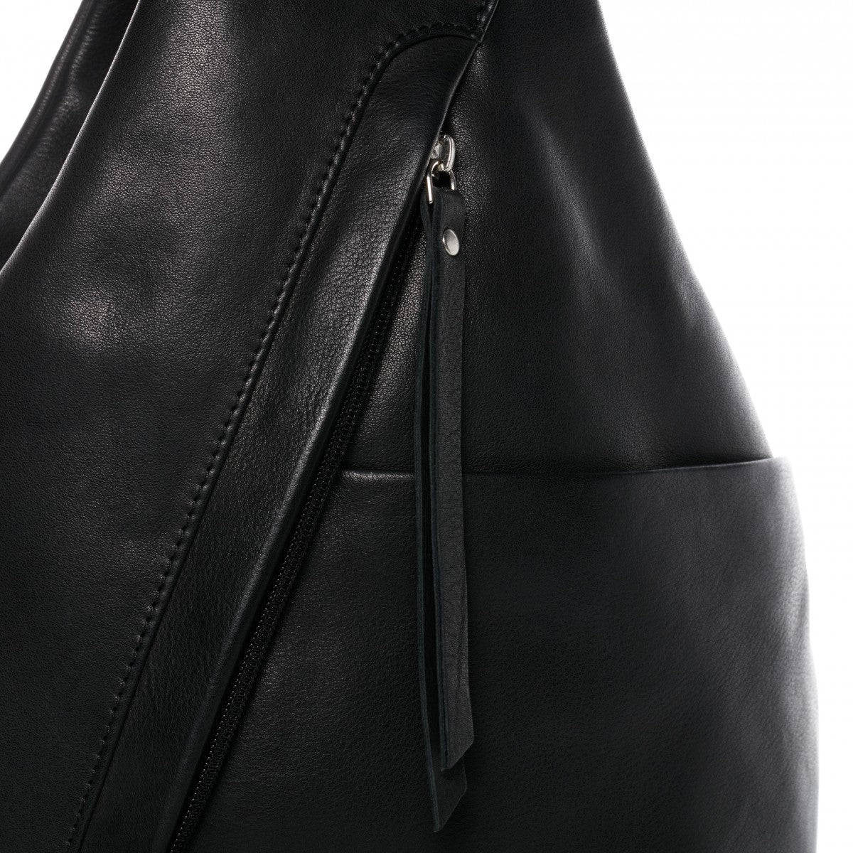 BACCINI Rucksack Leder klein EMILIA schwarz 12611