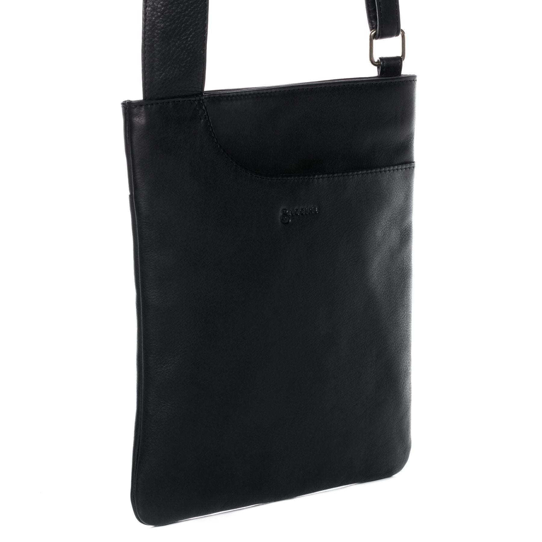 BACCINI Umhängetasche Leder klein ELI schwarz 14695