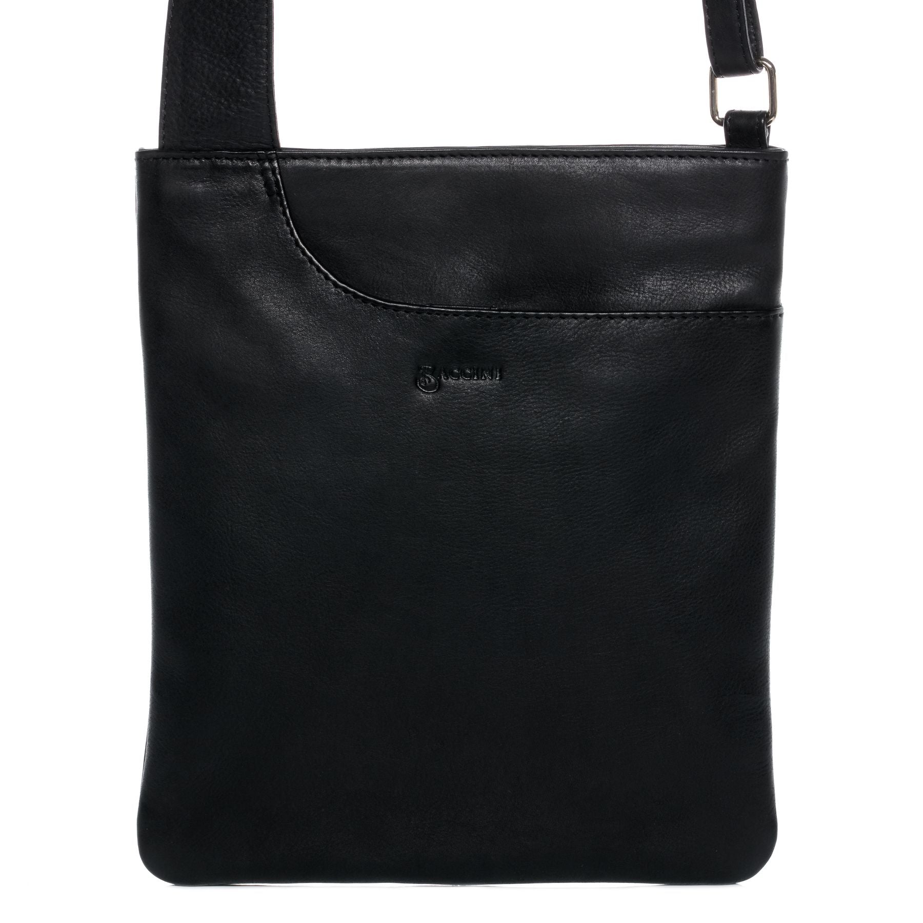 BACCINI Umhängetasche Leder klein ELI schwarz 14697