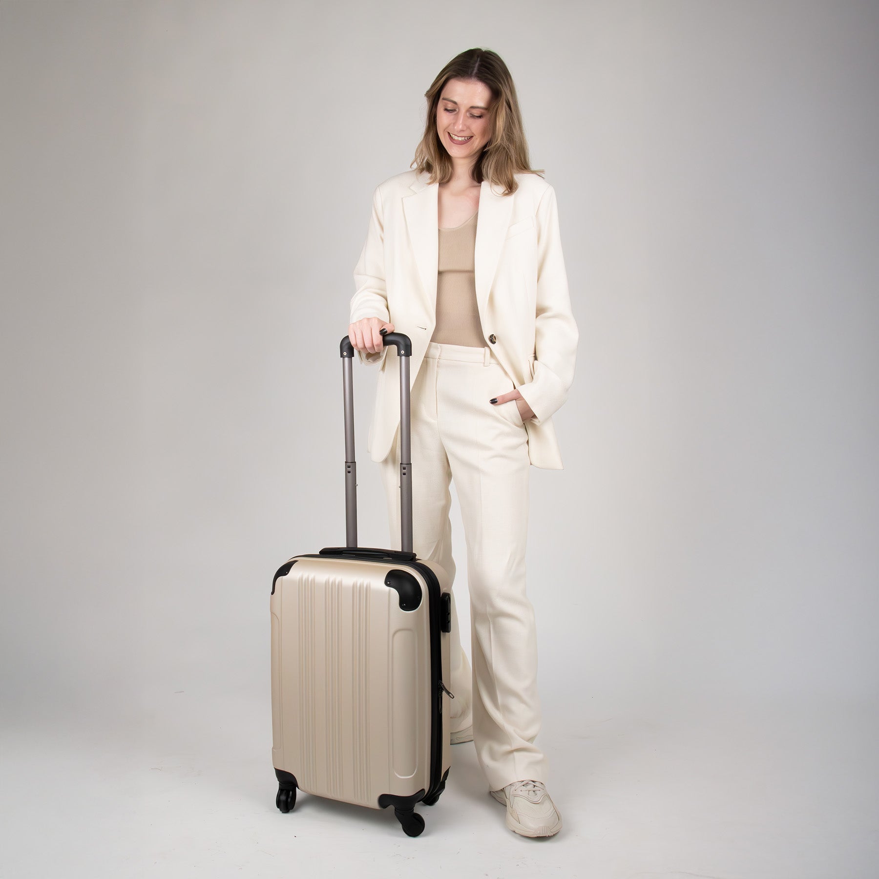 FERGÉ Kofferset 3-teilig QUÉBEC 3er Trolley Set 4 Rollen 48602