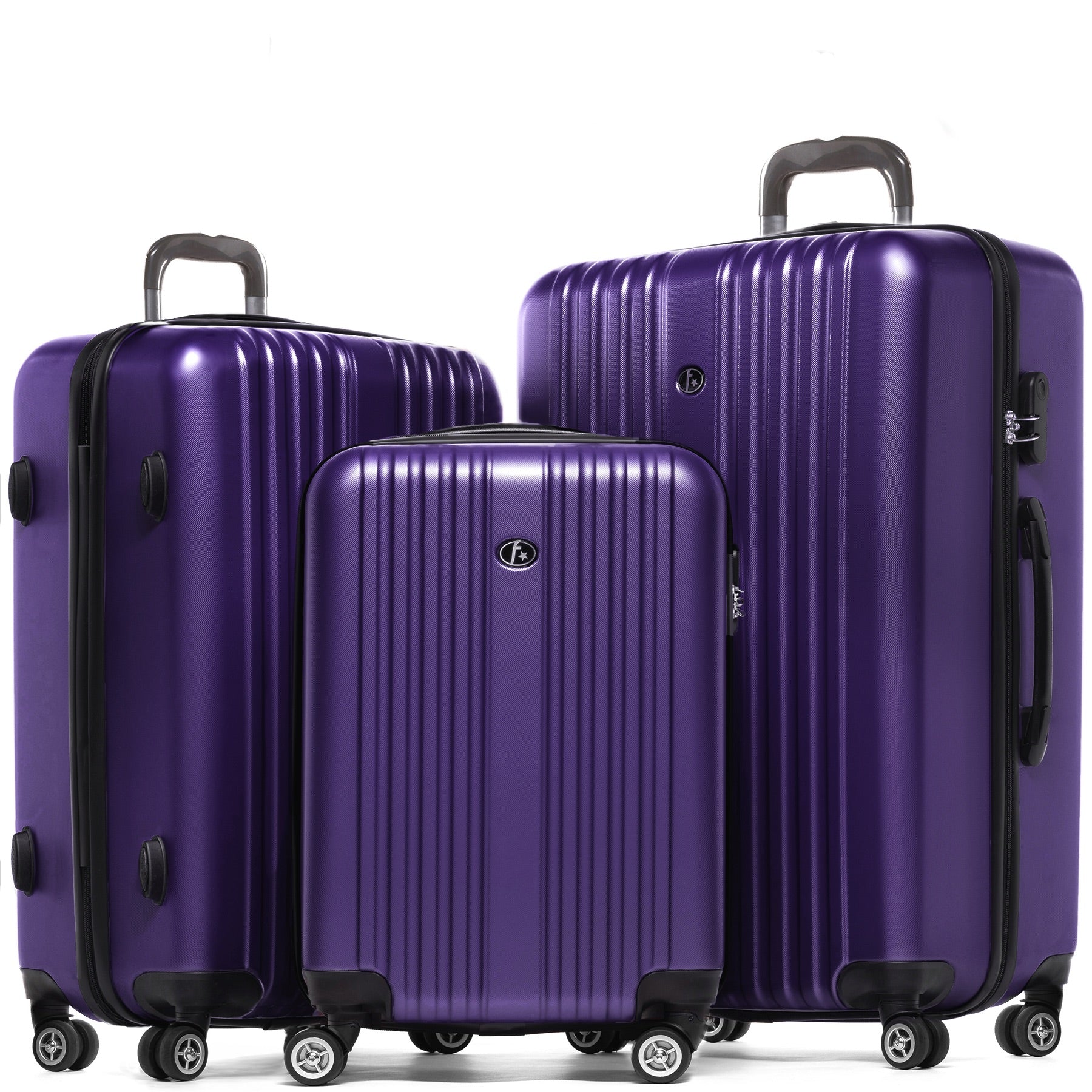 FERGÉ Kofferset 3-teilig TOULOUSE café 3er Trolley Set 46246