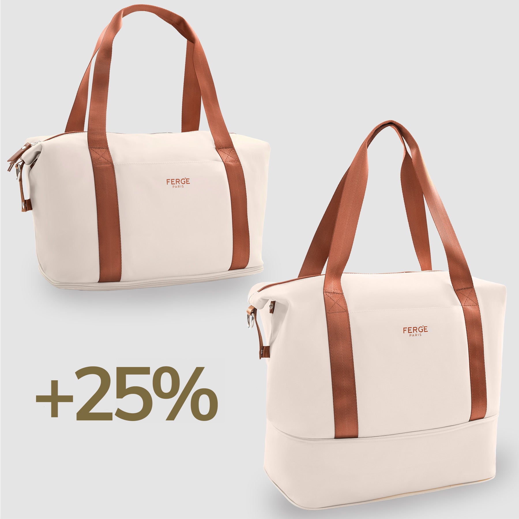 FERGÉ Gepäckset 5-teilig MILANO Kofferset mit Zubehör 47191