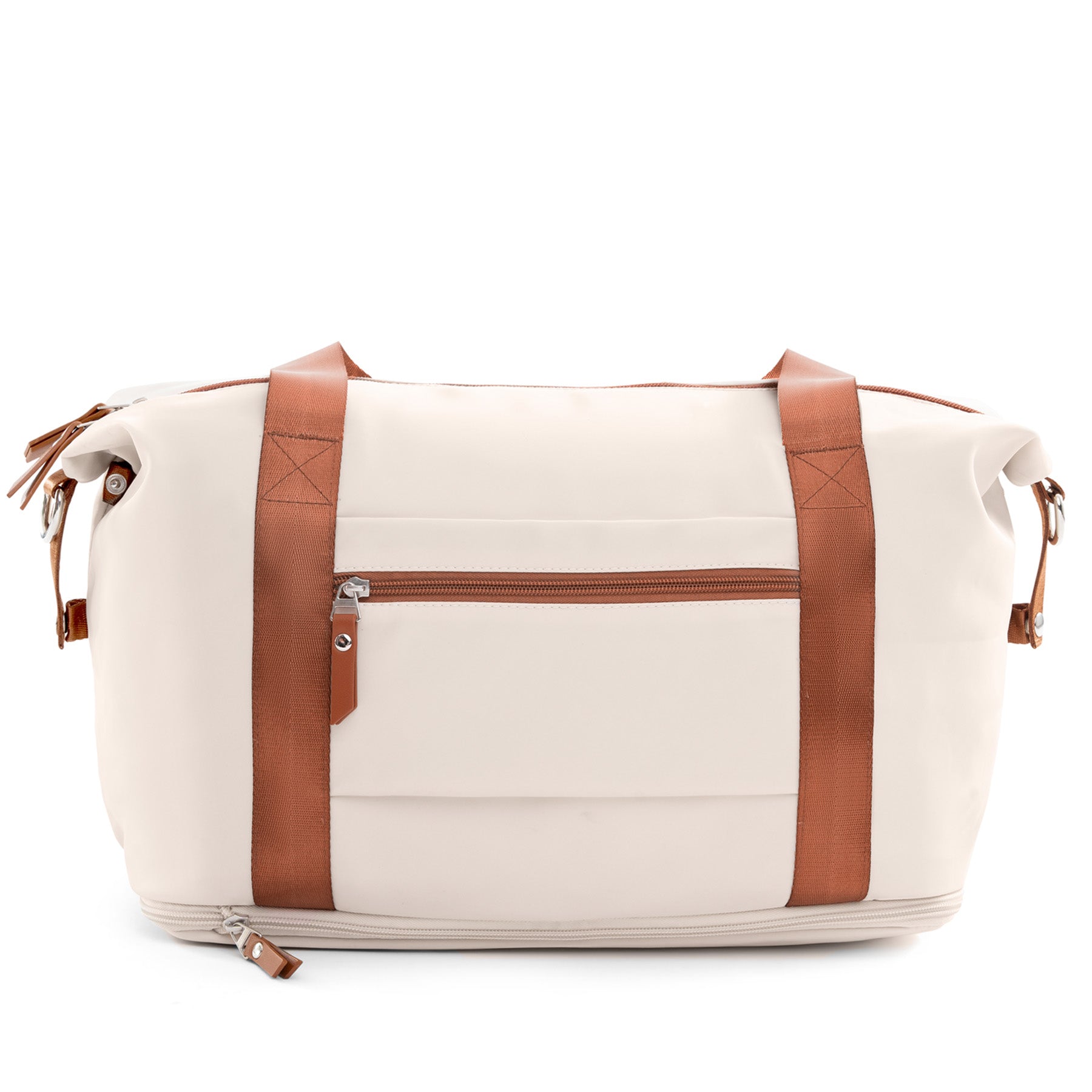 FERGÉ Milano Kombi Reisetasche Kulturtasche beige 5