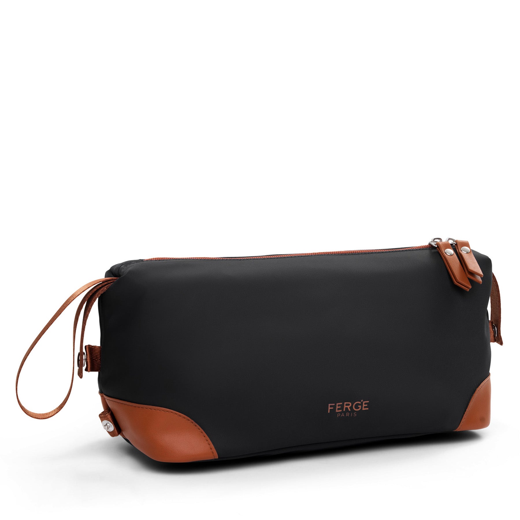 FERGÉ Kulturtasche MILANO blau schwarz 47550