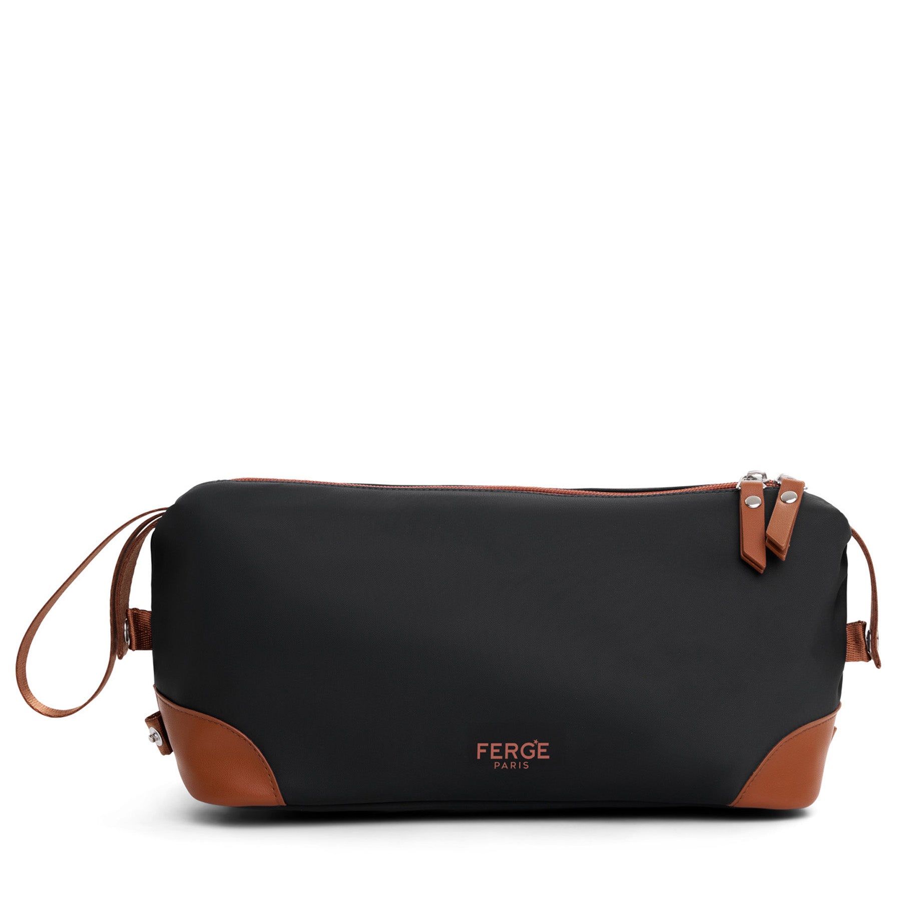 FERGÉ Kulturtasche MILANO blau schwarz 47551