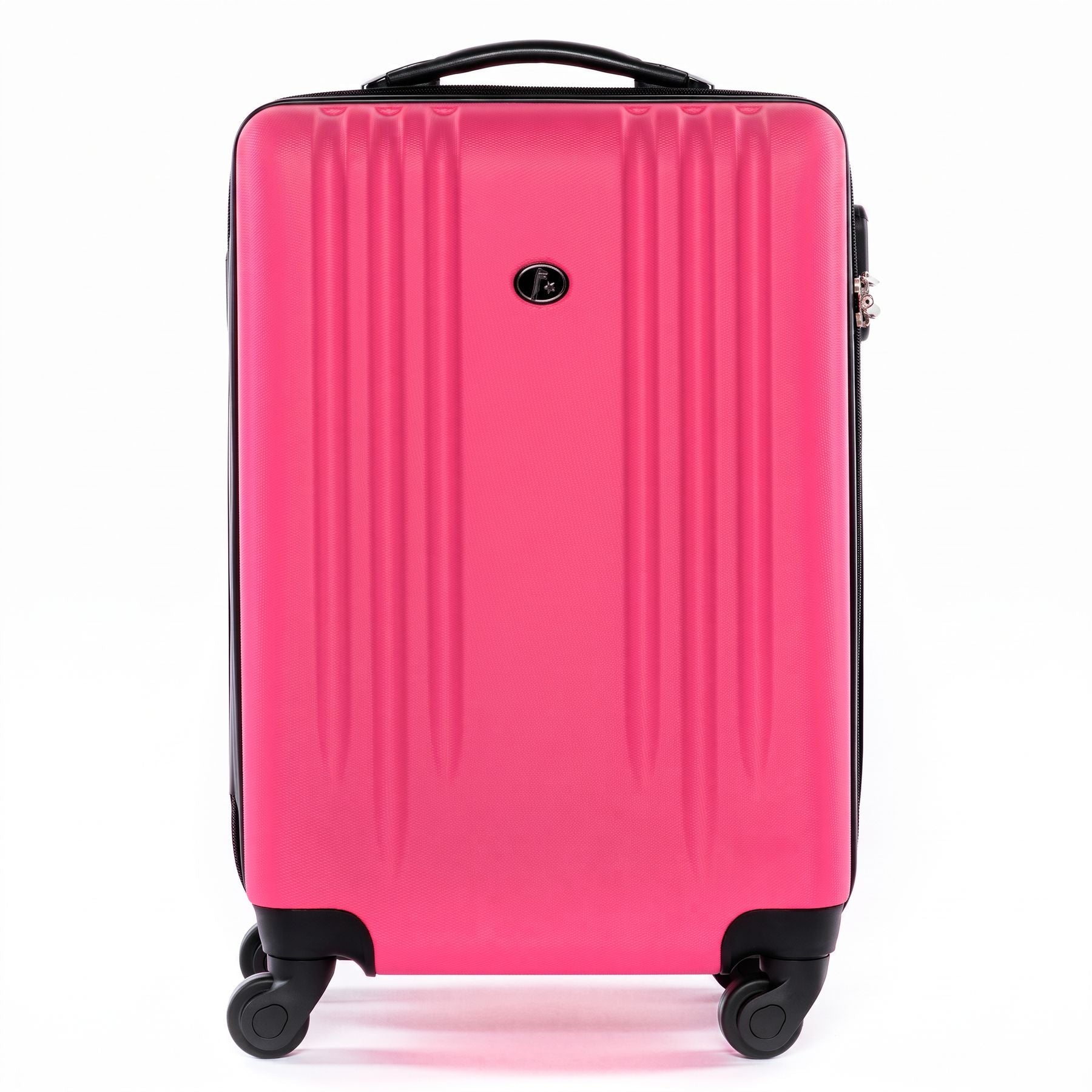 FERGÉ XL Koffer Marseille pink Hartschalenkoffer Trolley 168910