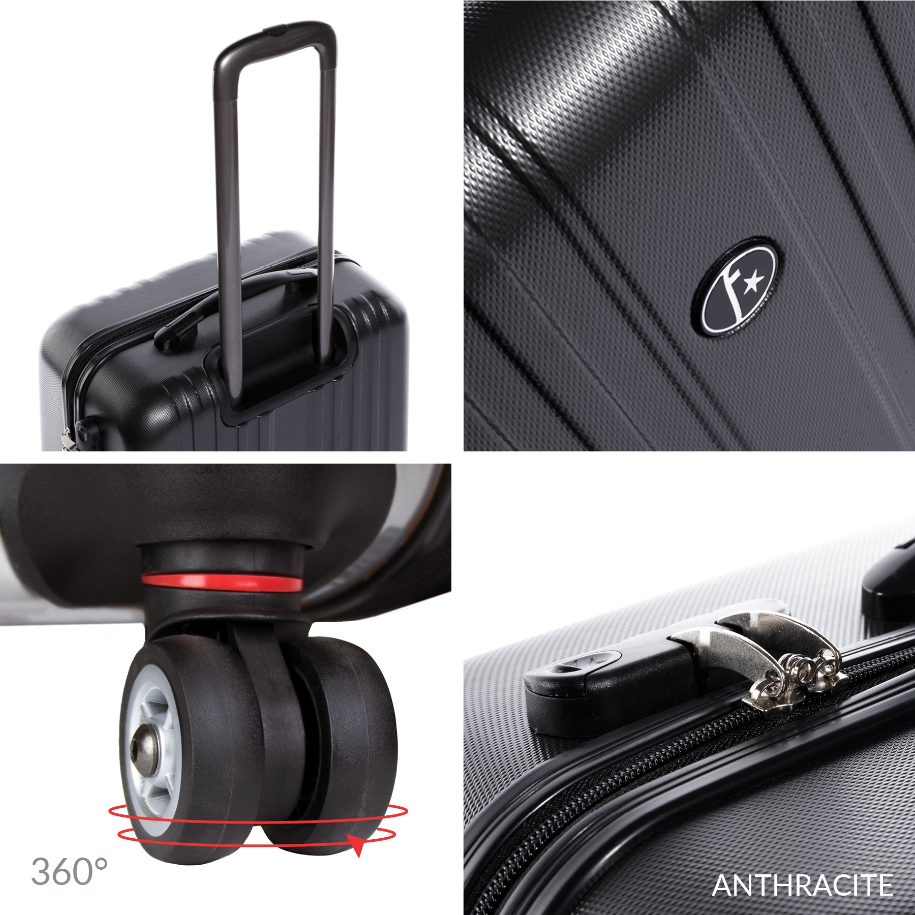 carry-xb7exp FERGÉ ABS TOULOUSE rose 22582