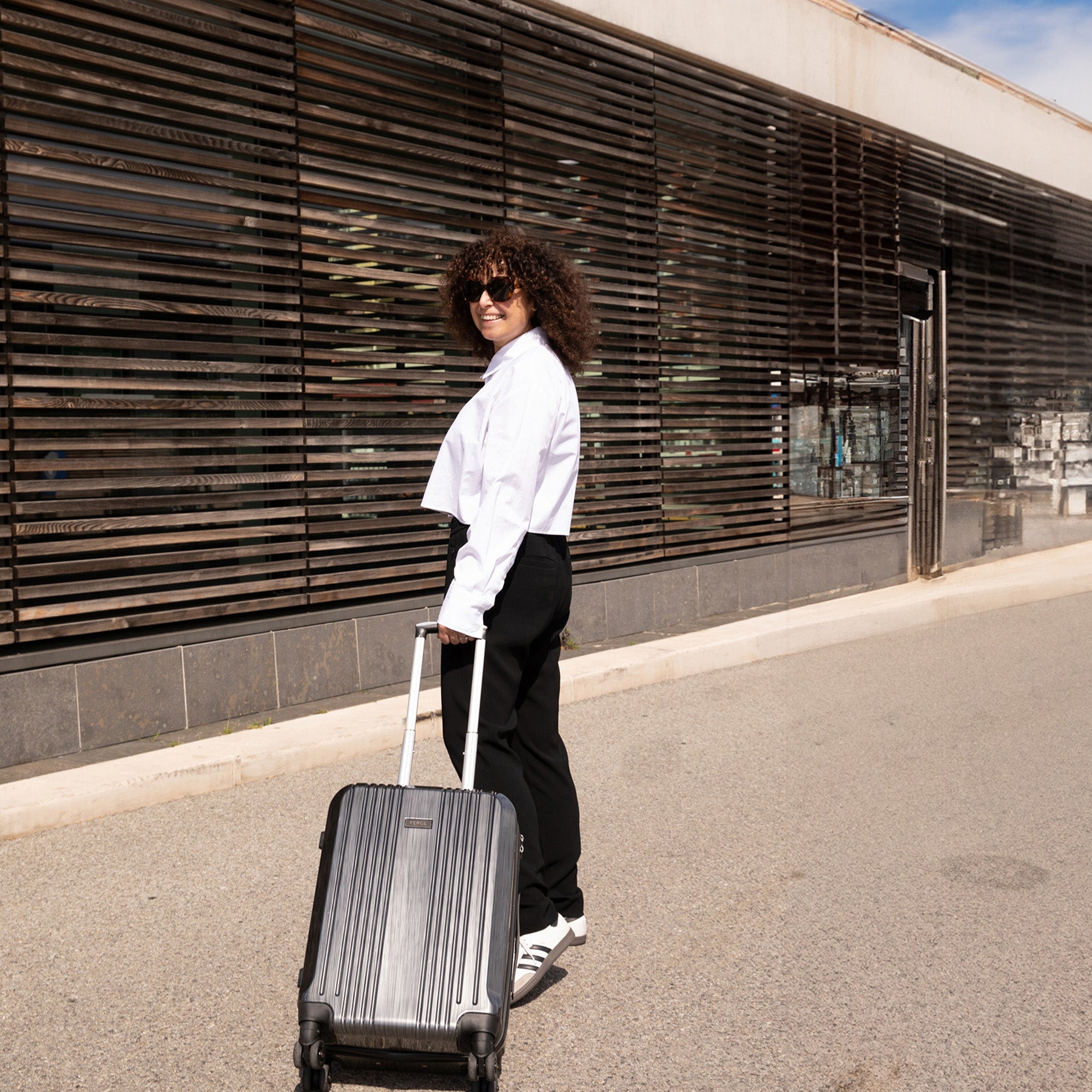 FERGÉ Handgepäckskoffer CANNES Bordgepäck Hartschale 50033