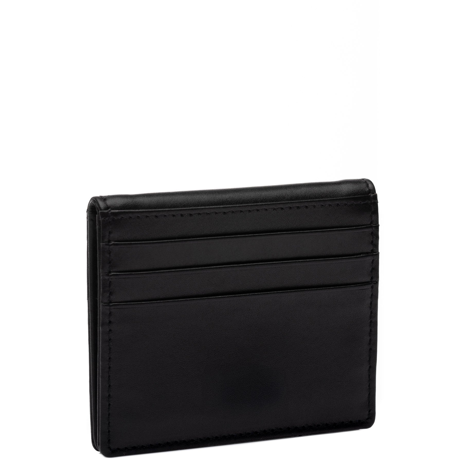 FERGÉ Kartenetui Leder BLAISE braun hellbraun schwarz 48406