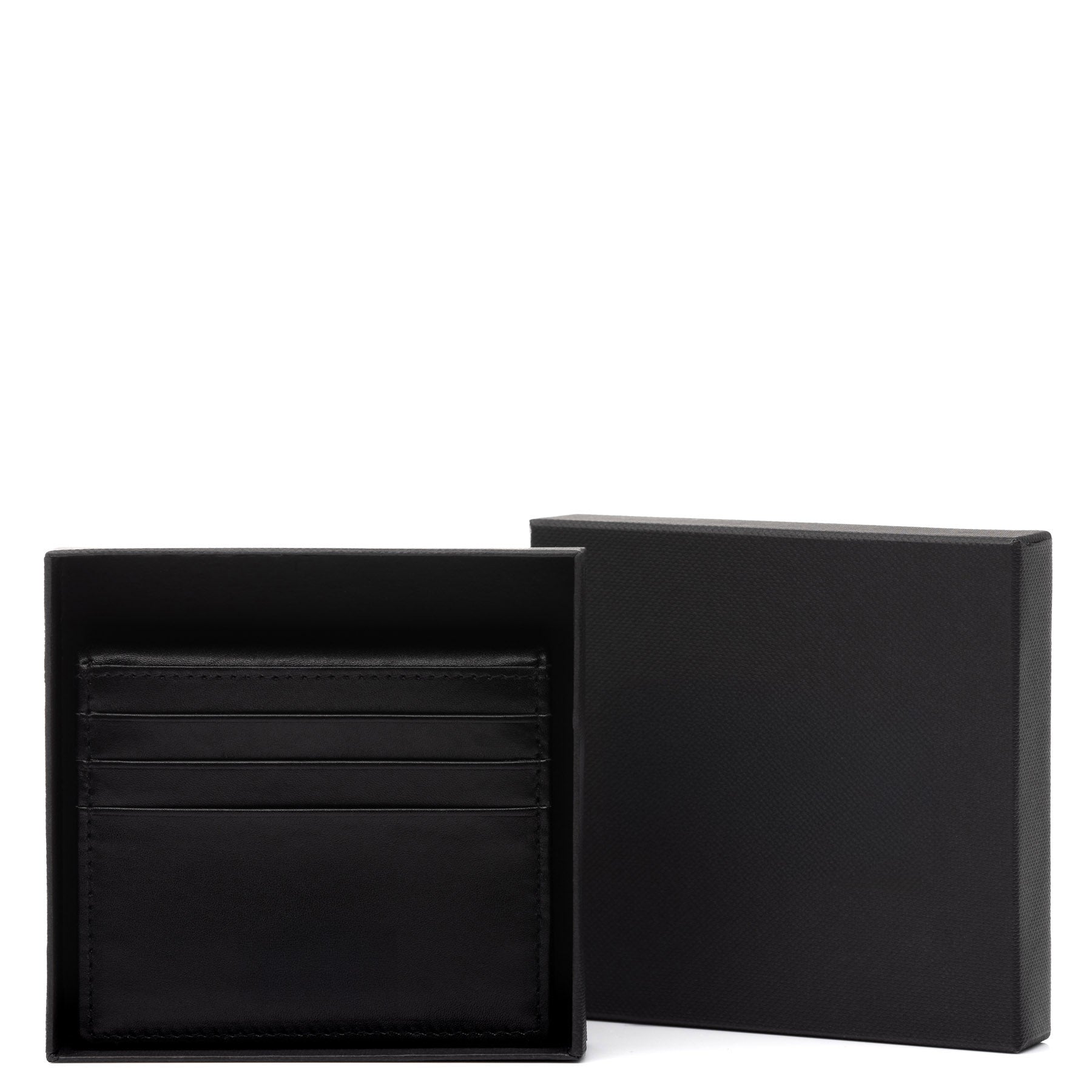 FERGÉ Kartenetui Leder BLAISE braun hellbraun schwarz 48407