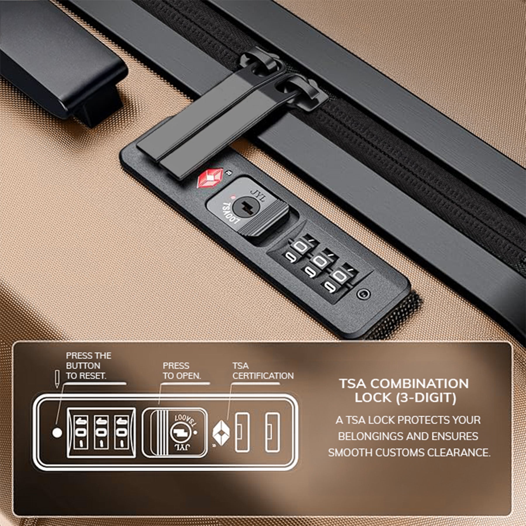 FERGÉ Kofferset 3-teilig ABS CANNES 3er Trolley Set Hartschale 48765