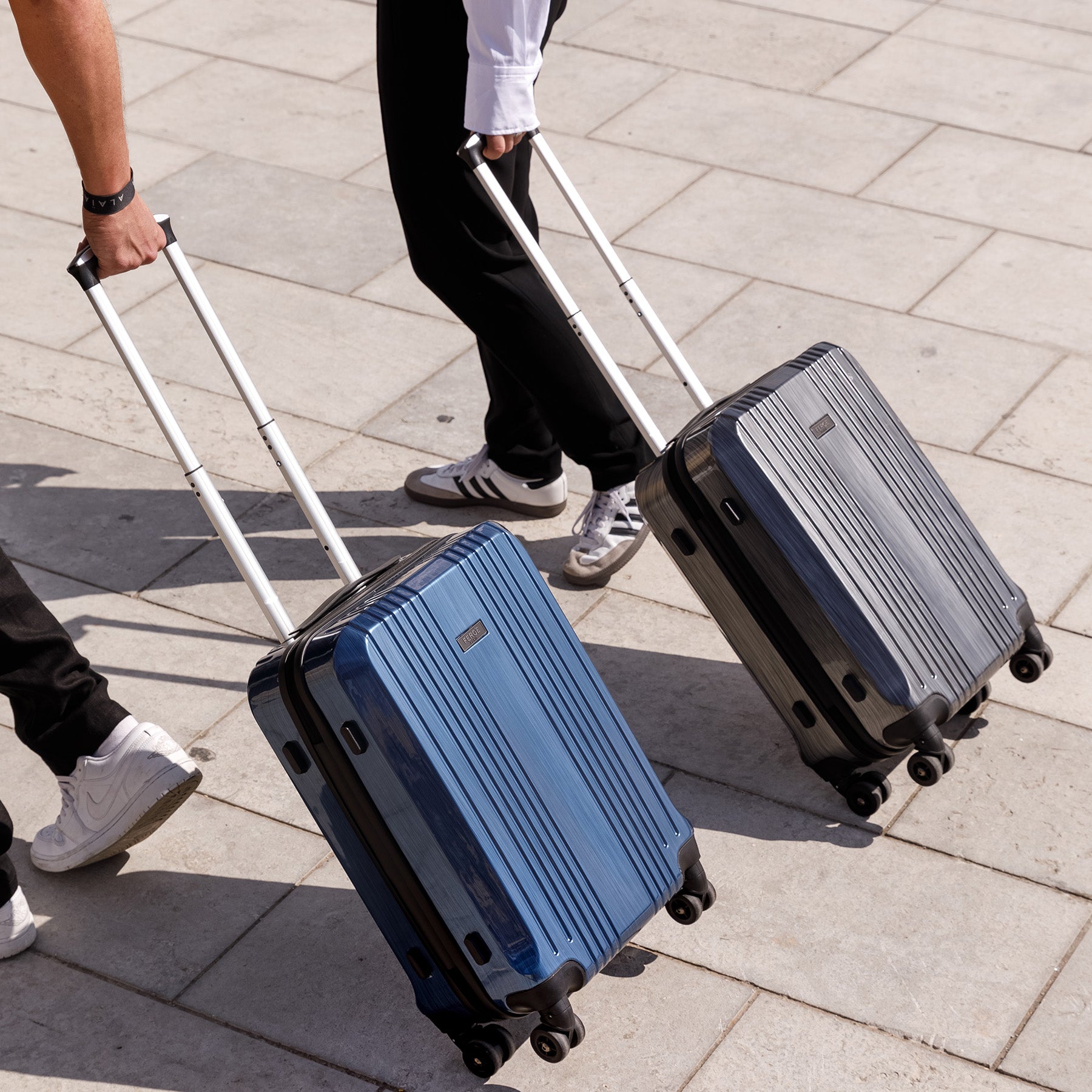 FERGÉ Kofferset 3-teilig ABS CANNES 3er Trolley Set Hartschale 48404