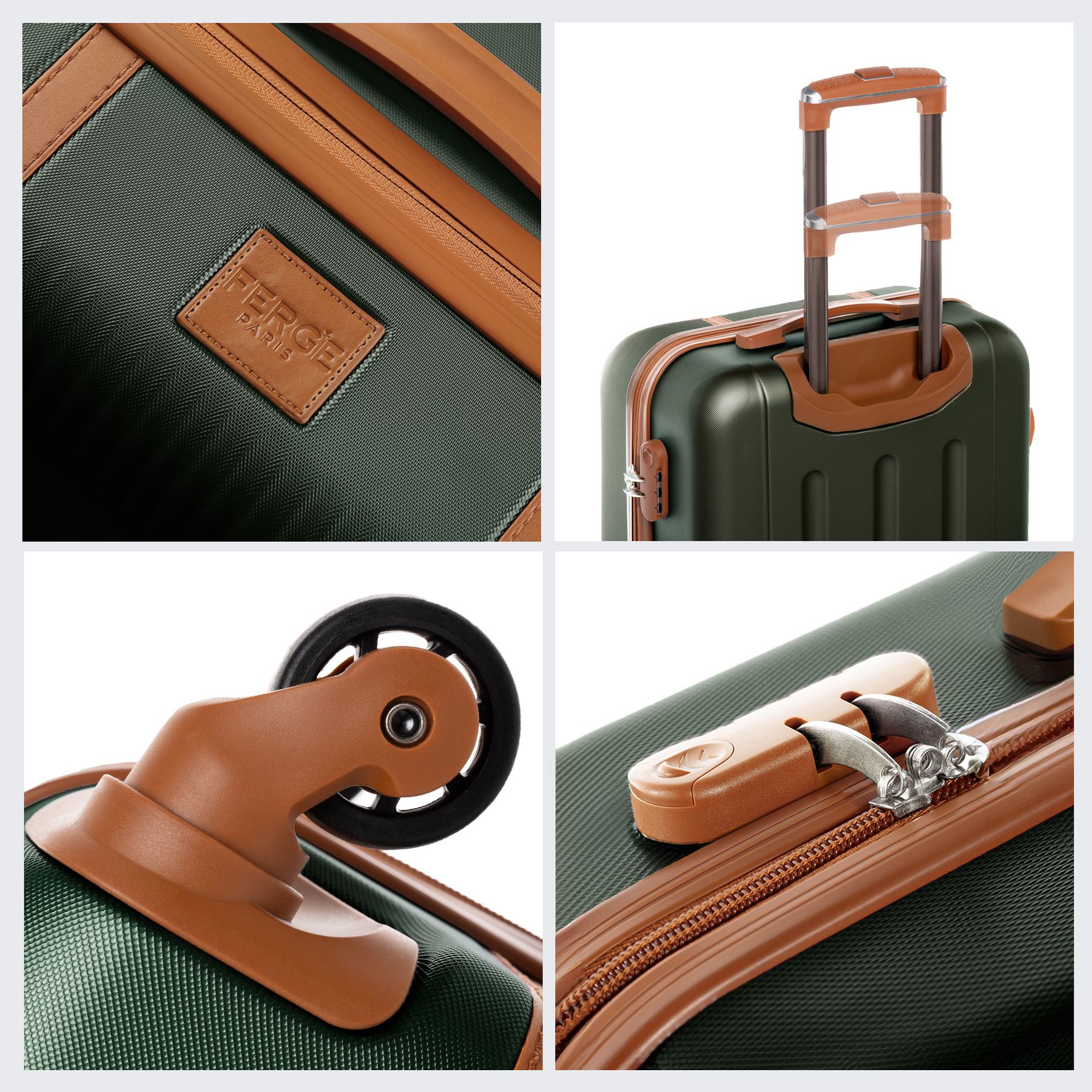 Hard-shell luggage set MILANO