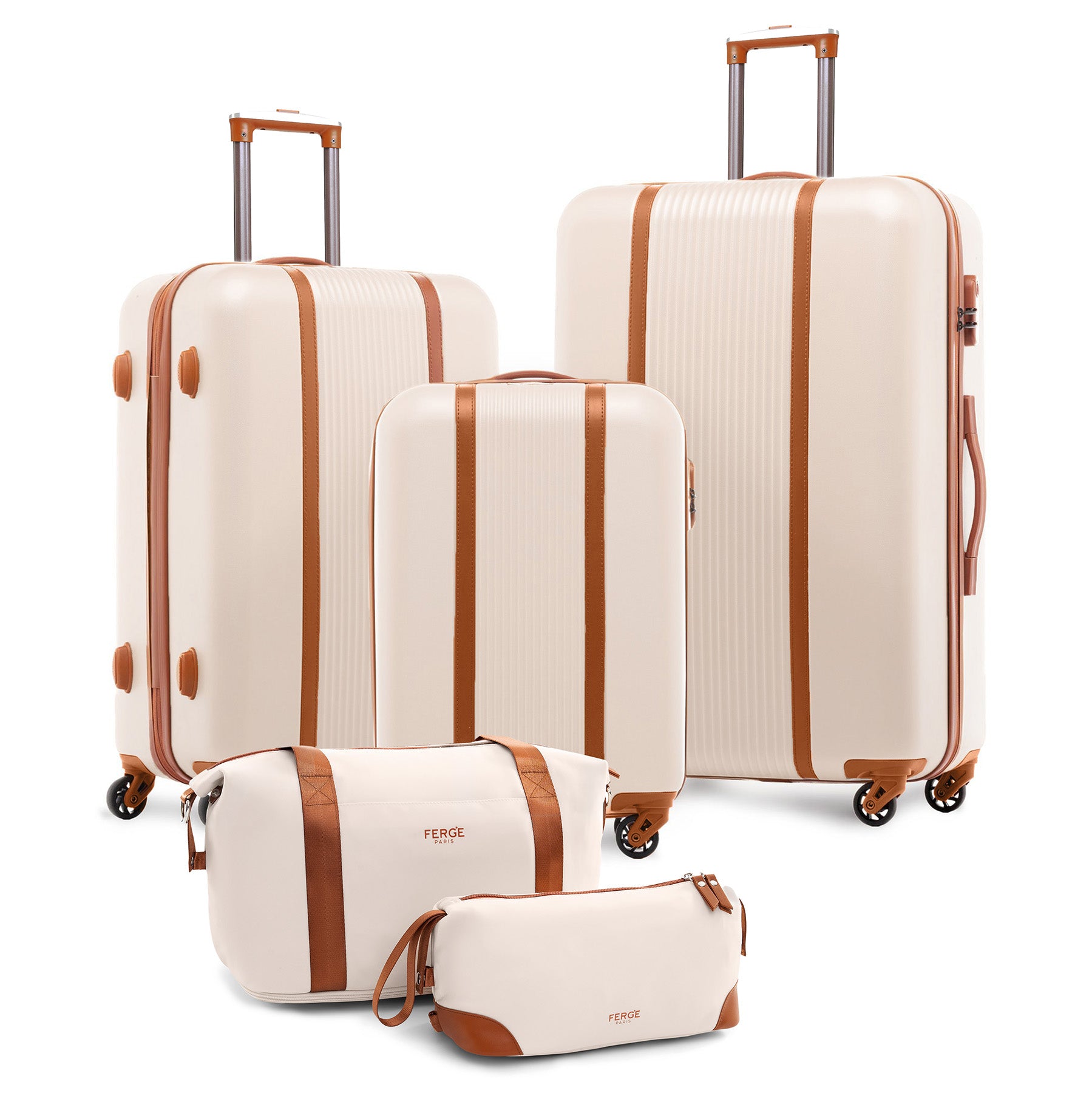 FERGÉ Kofferset 3-teilig MILANO Trolley Set 48939