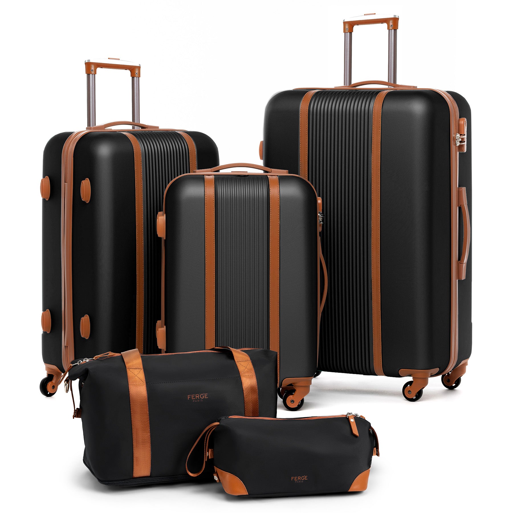 FERGÉ Kofferset 3-teilig MILANO Trolley Set 48946