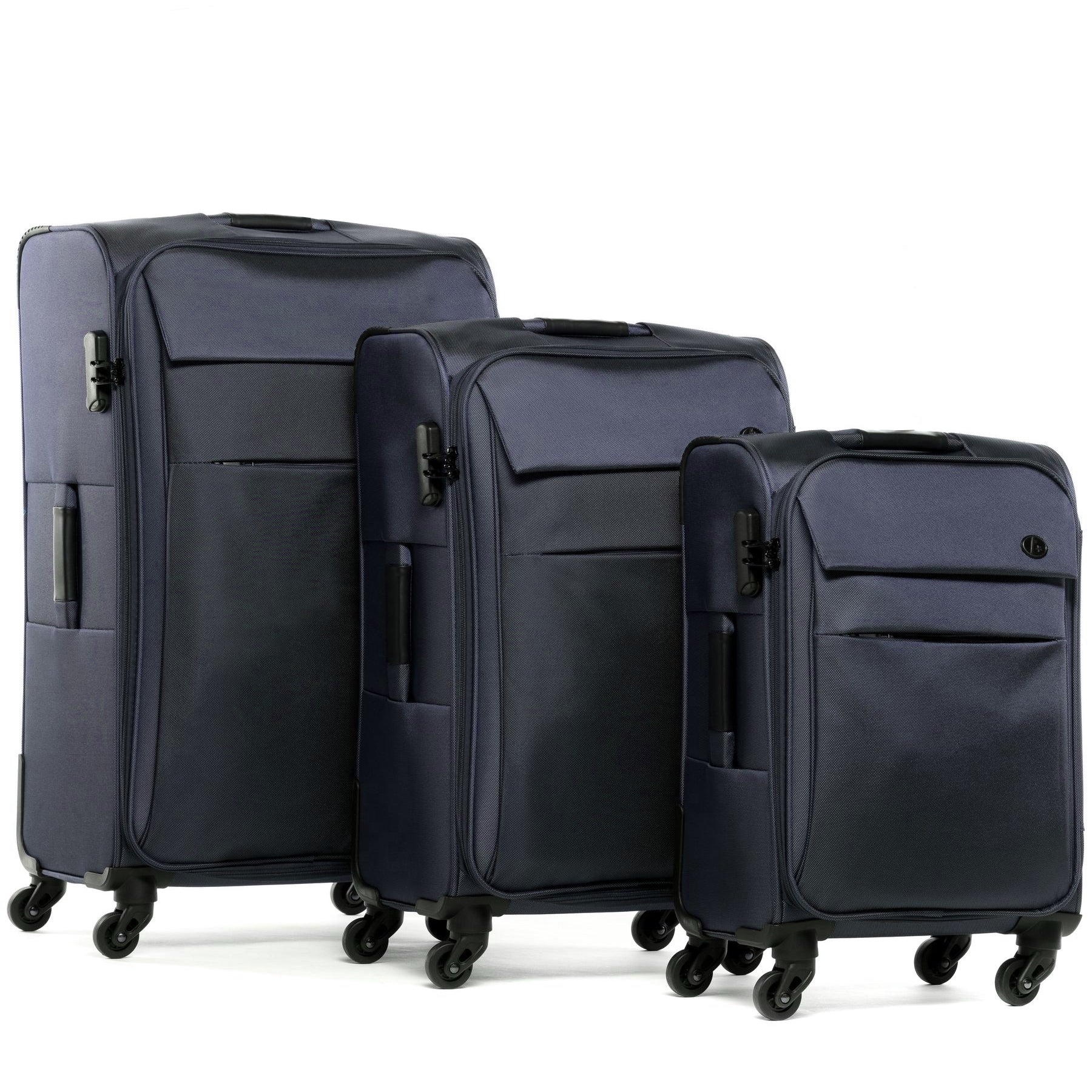 3 pcs Luggage Set Calais Trolley 42682