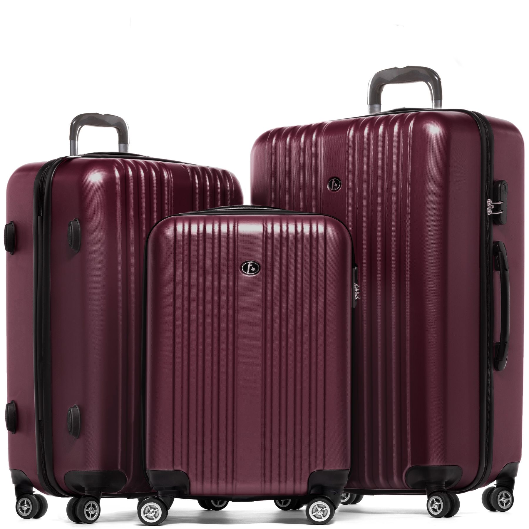 FERGÉ Kofferset 3-teilig TOULOUSE 3er Trolley Set erweiterbar 46209