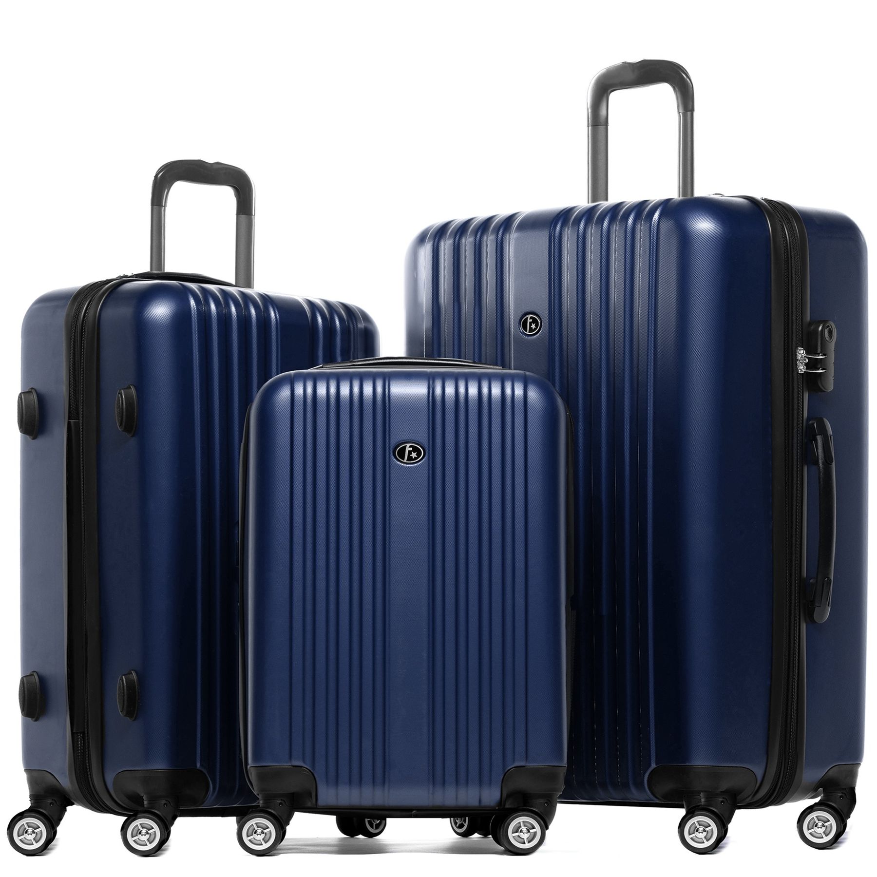 FERGÉ Kofferset 3-teilig TOULOUSE 3er Trolley Set erweiterbar 46215