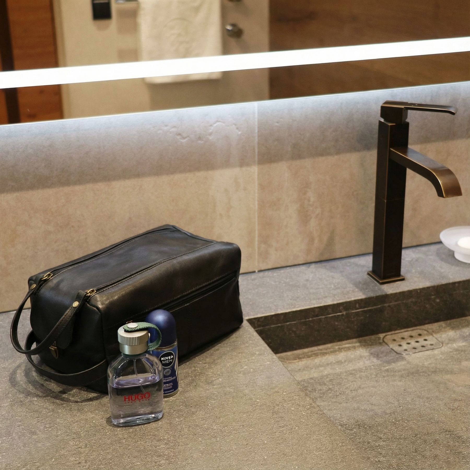 FERGÉ Kulturtasche BRISTOL groß