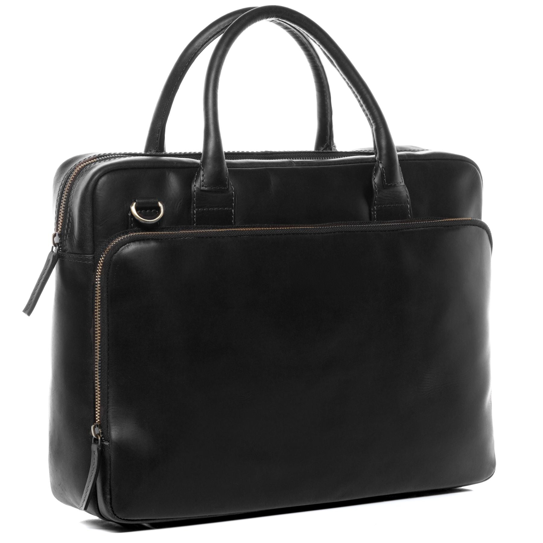 FERGÉ Laptoptasche Natur-Leder PAUL braun 48226