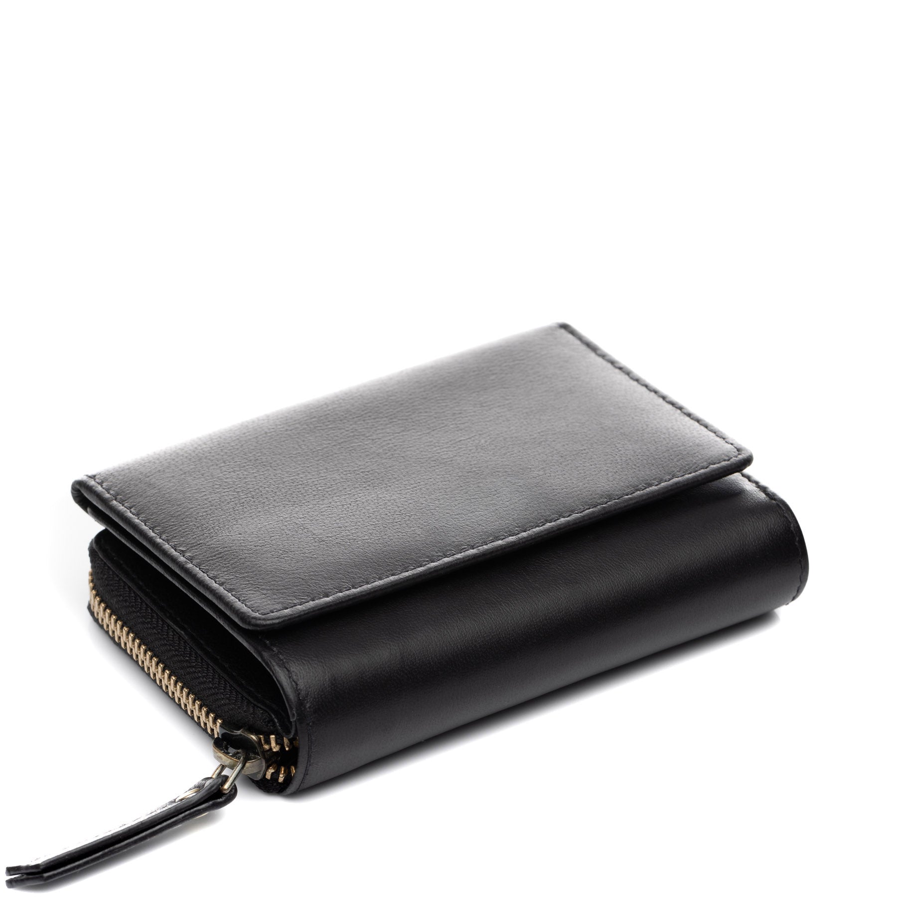 FERGÉ Geldbörse Leder AVA schwarz Geldbeutel 48555