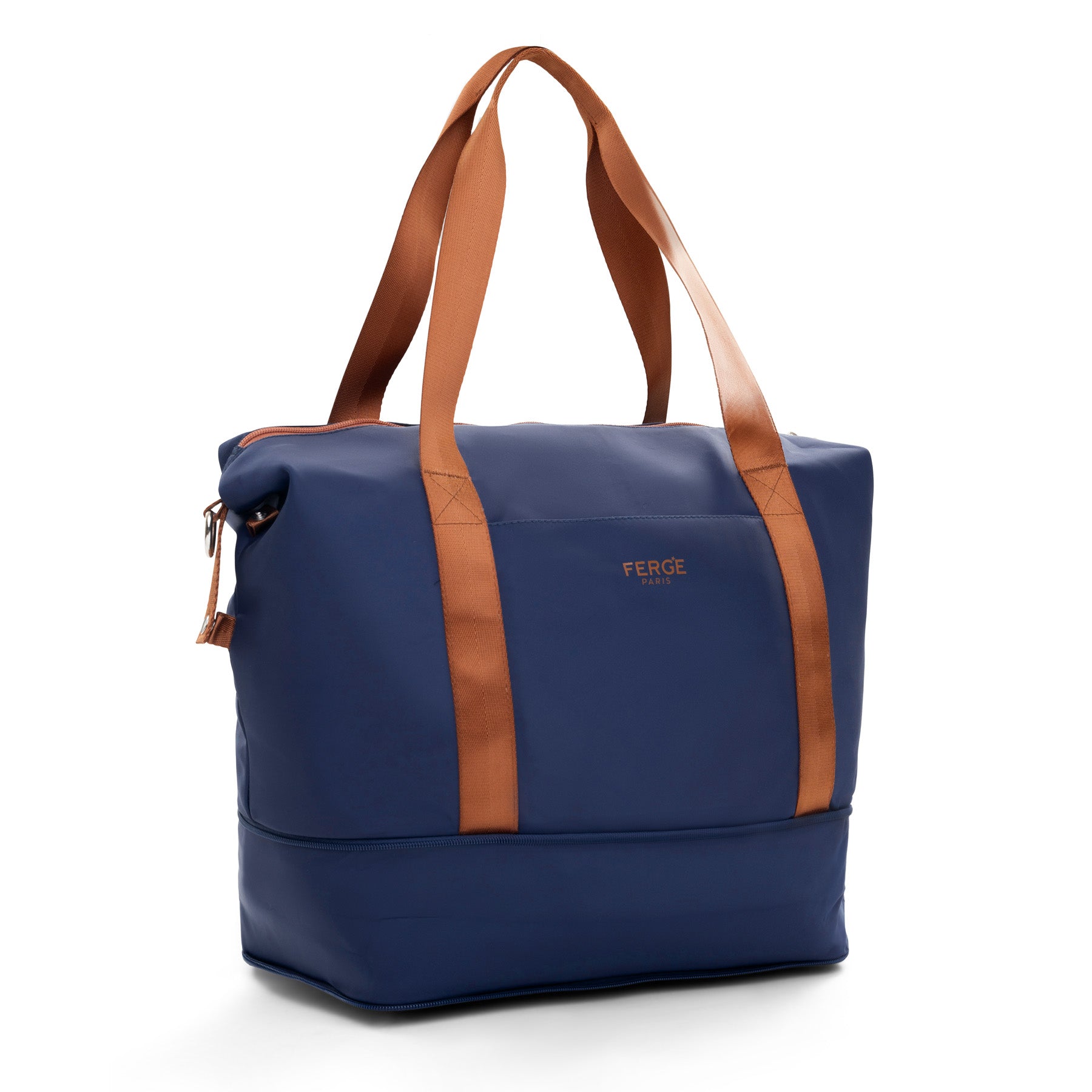 FERGÉ Reisetasche MILANO Handgepäck in blau schwarz 47568