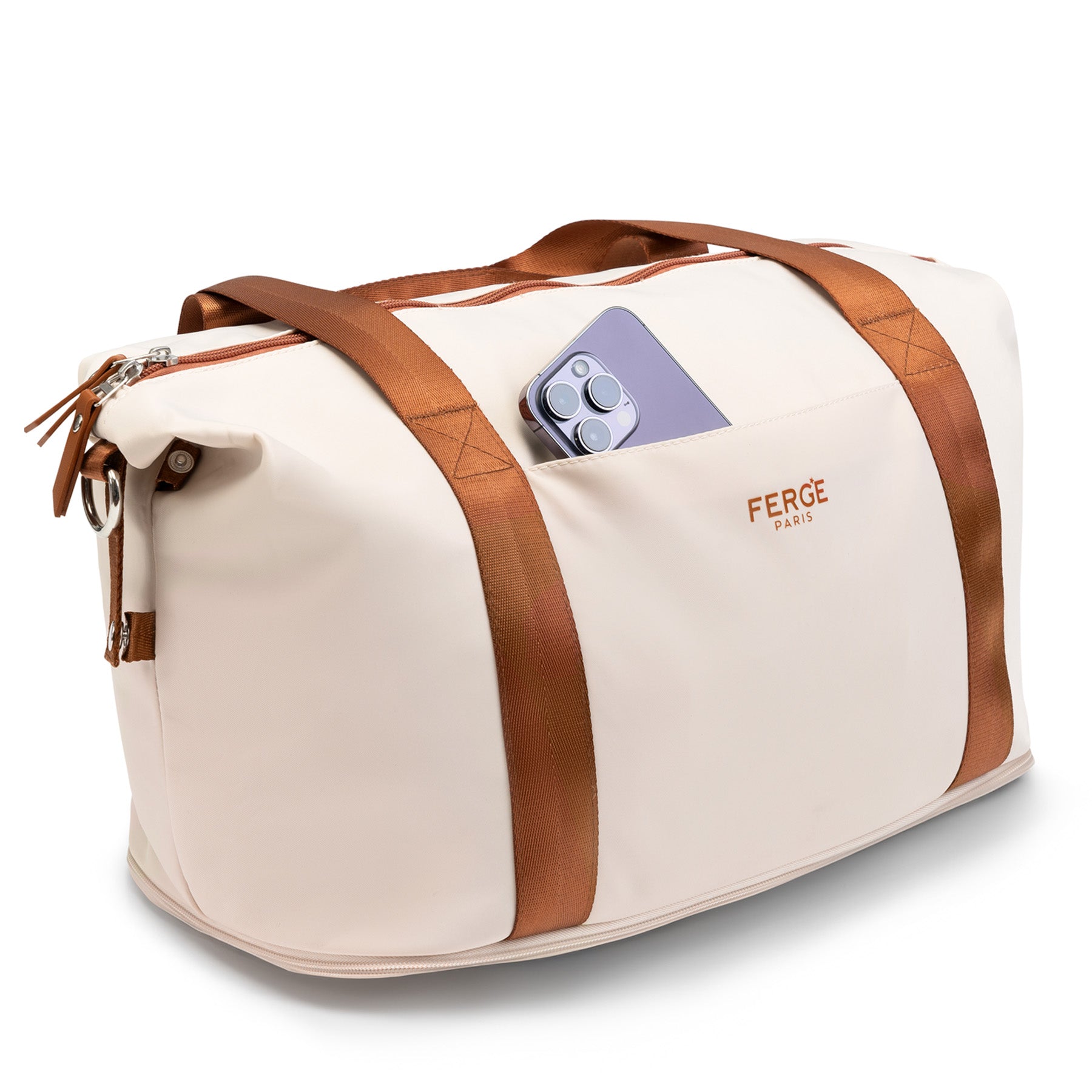 FERGÉ Reisetasche MILANO Handgepäck in blau schwarz 47566