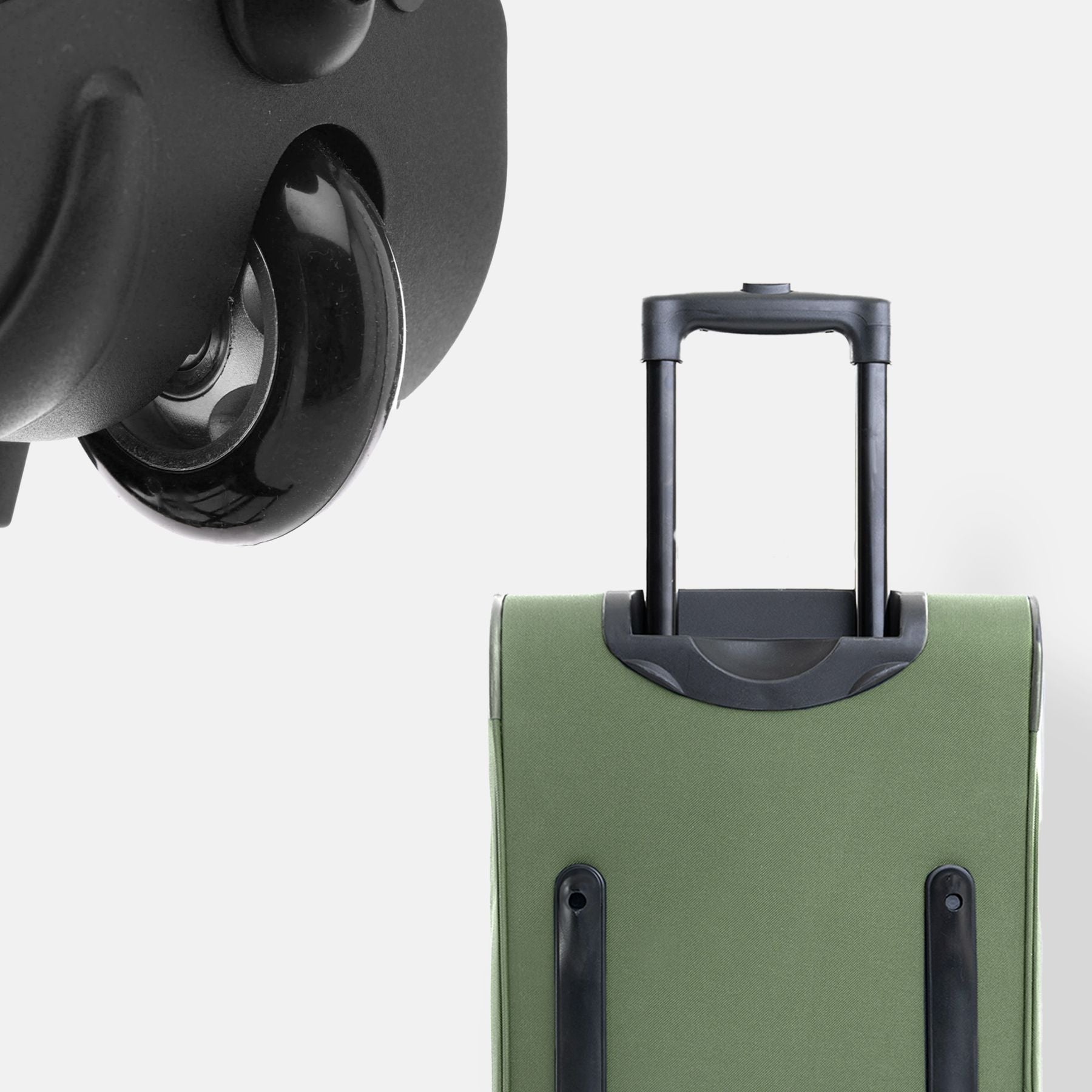 FERGÉ Reisetasche mit Schuhfach und Trolley 46983