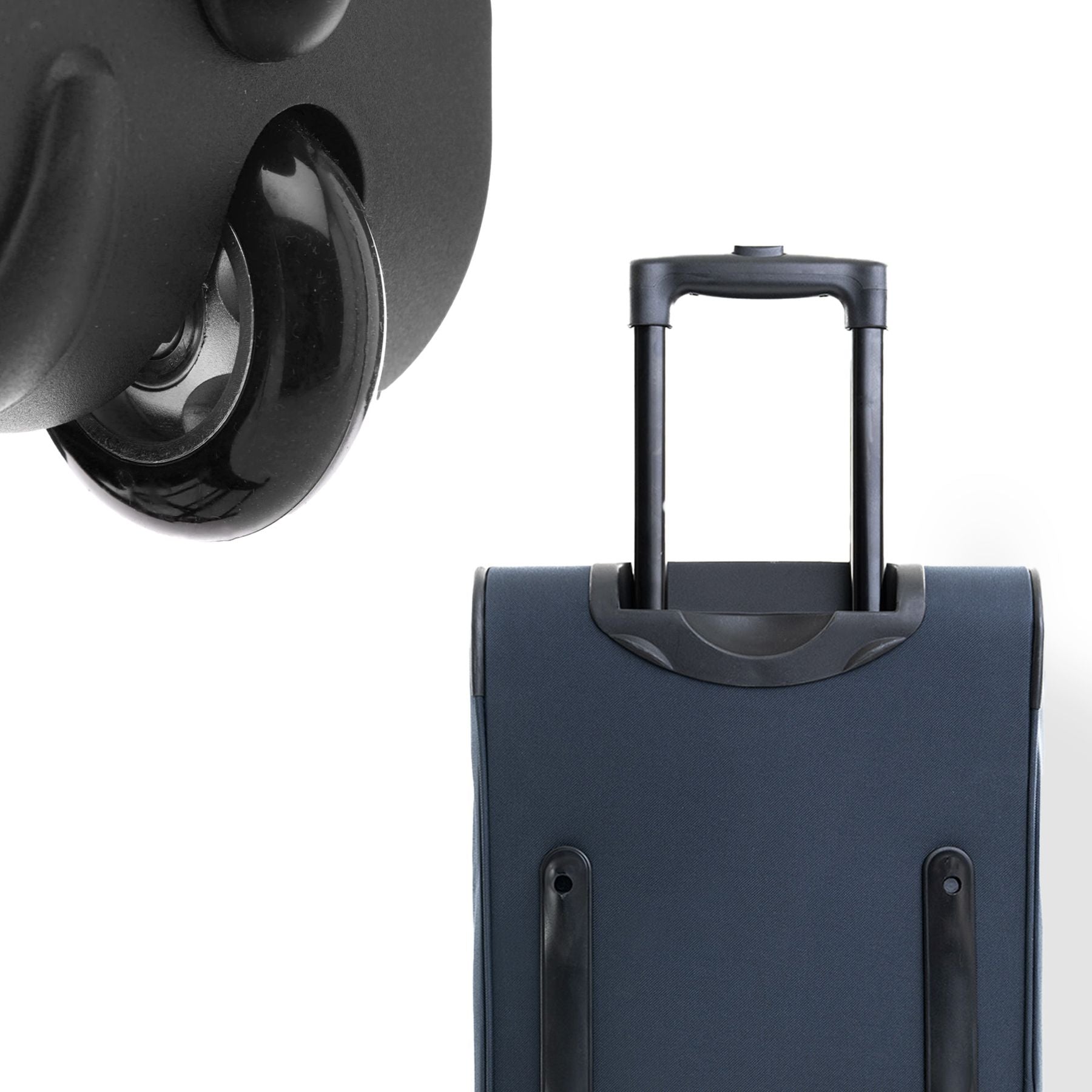 FERGÉ Reisetasche mit Schuhfach und Trolley 5