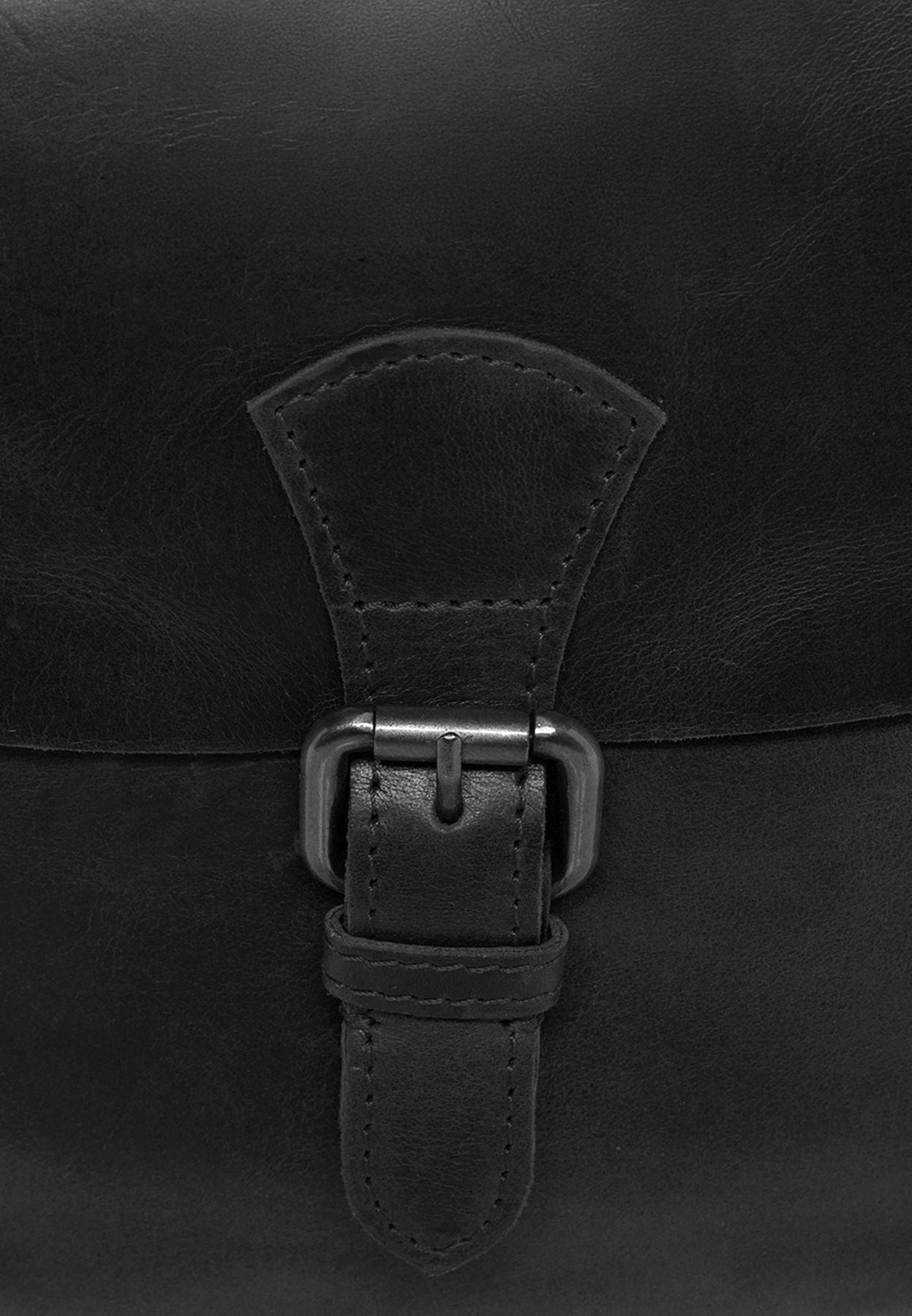 FERGÉ Schultertasche Leder YALE braun Handtasche Leder 48336