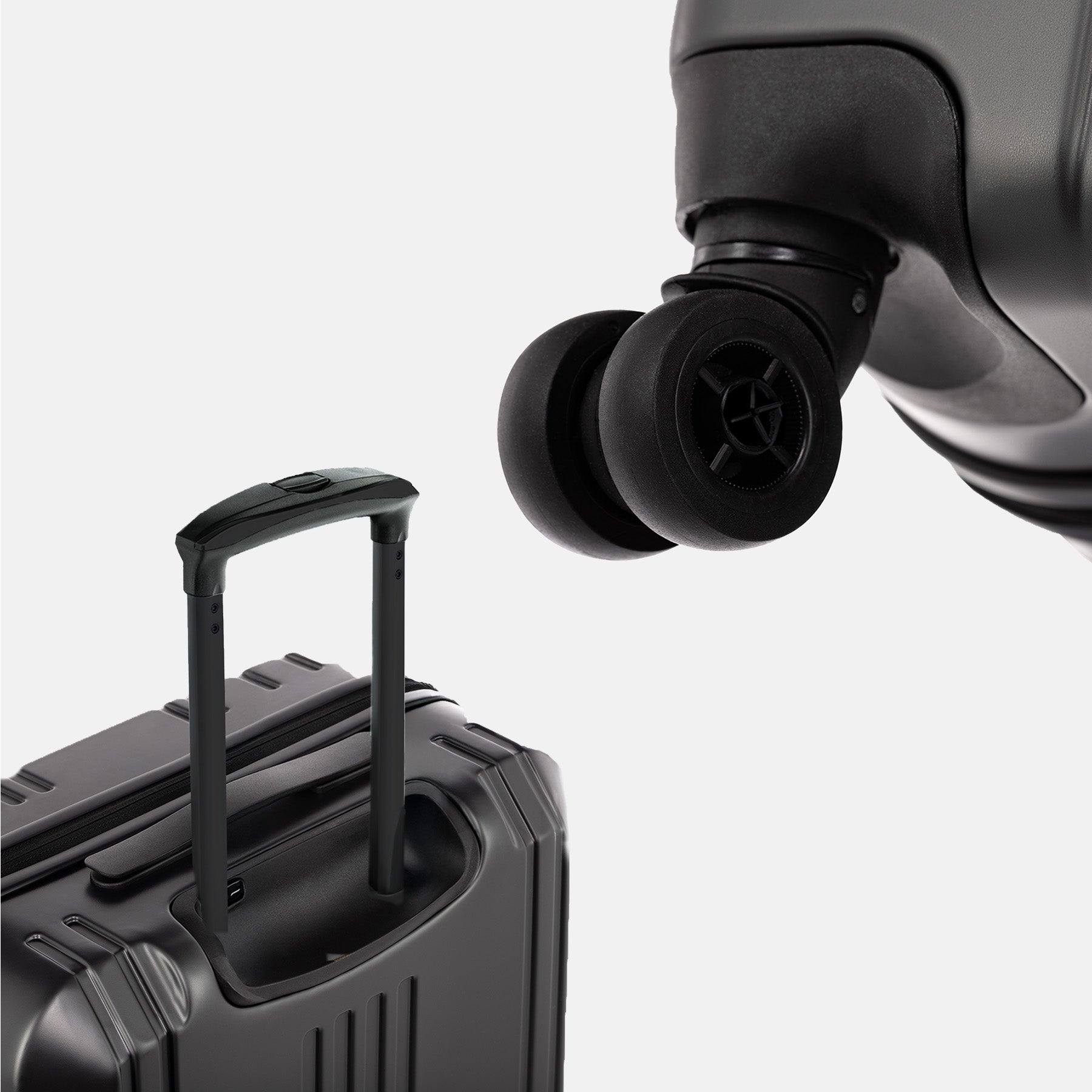 FERGÉ XL Koffer CANNES graphite Hartschalenkoffer Trolley 50156