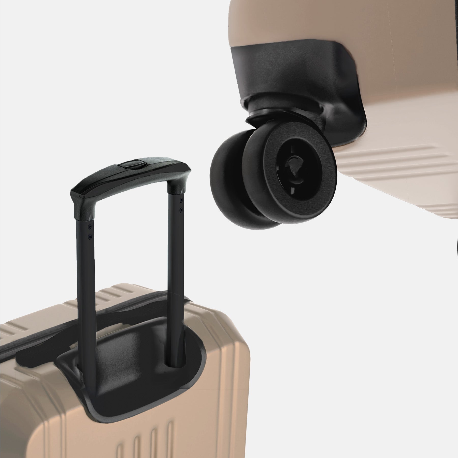 FERGÉ XL Koffer CANNES graphite Hartschalenkoffer Trolley 50155