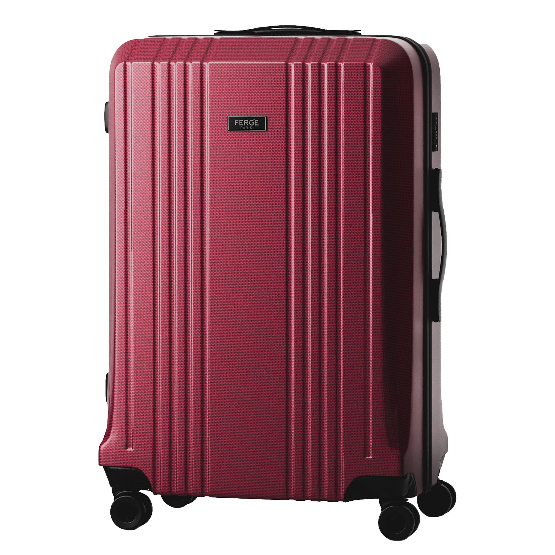 FERGÉ XL Koffer CANNES graphite Hartschalenkoffer Trolley 48998