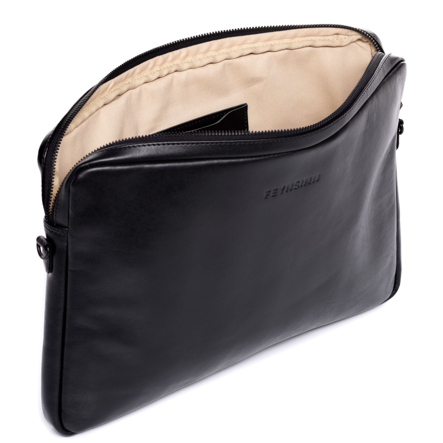FEYNSINN BERLIN Businesstasche Damen Leder VANJA schwarz 41787