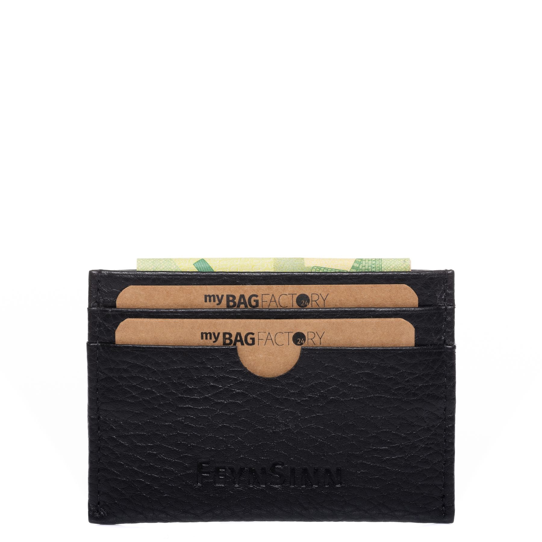 FEYNSINN BERLIN Kartenhalter Leder klein ADA schwarz 41919