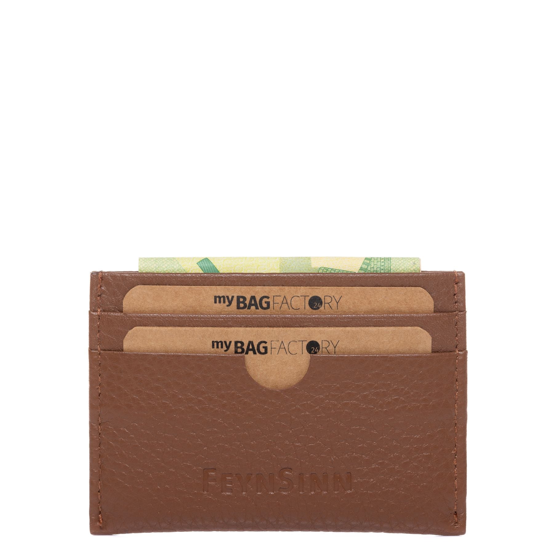 FEYNSINN BERLIN Kartenhalter Leder klein ADA schwarz 41934