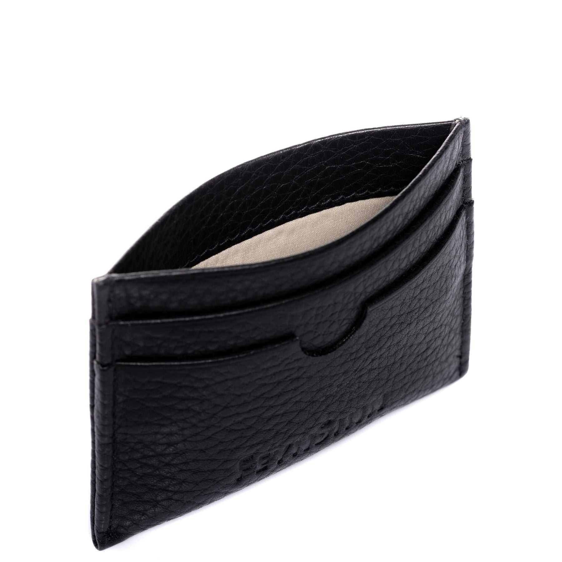 FEYNSINN BERLIN Kartenhalter Leder klein ADA schwarz 41917