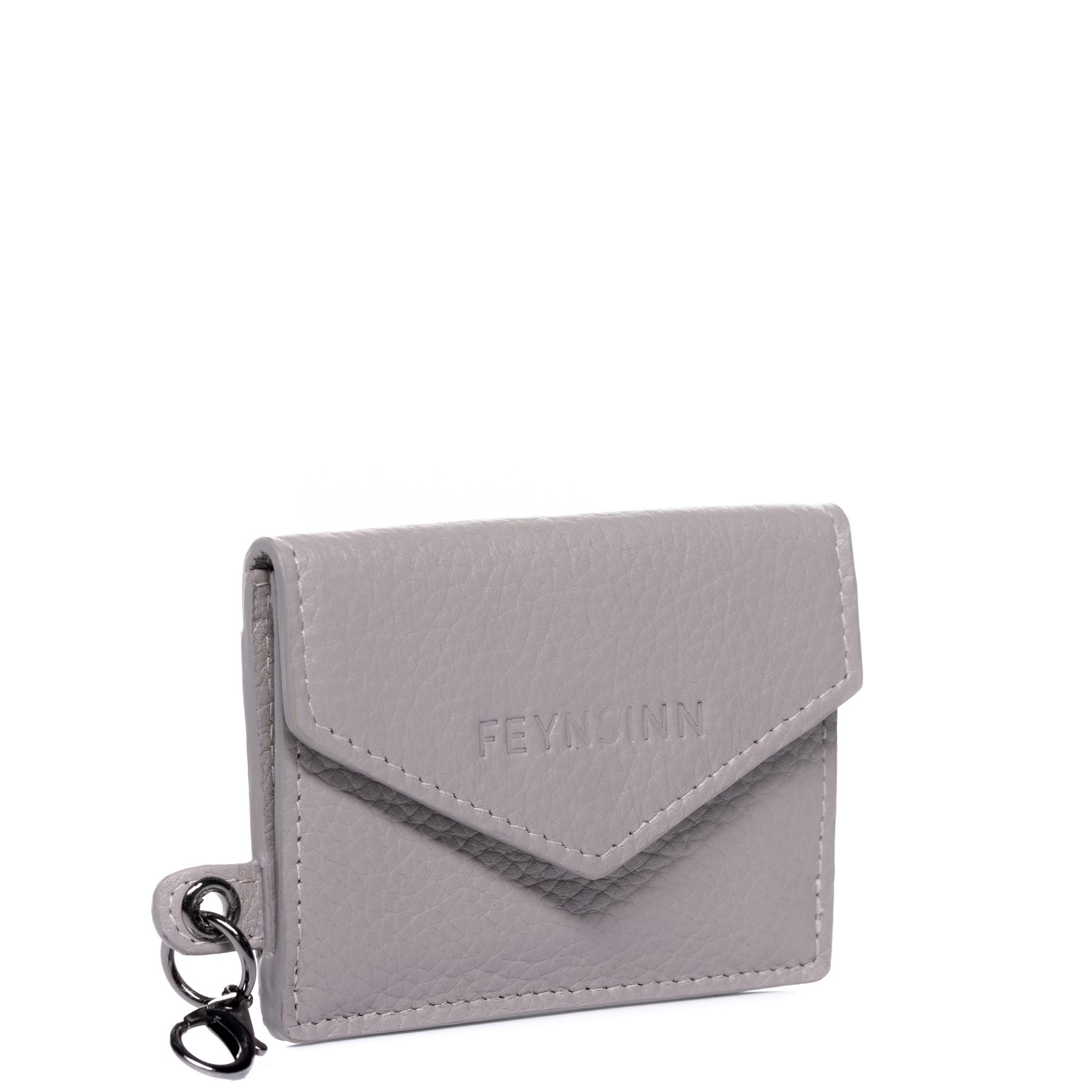 FEYNSINN BERLIN Kartenhalter Leder klein NOVA schwarz 41874