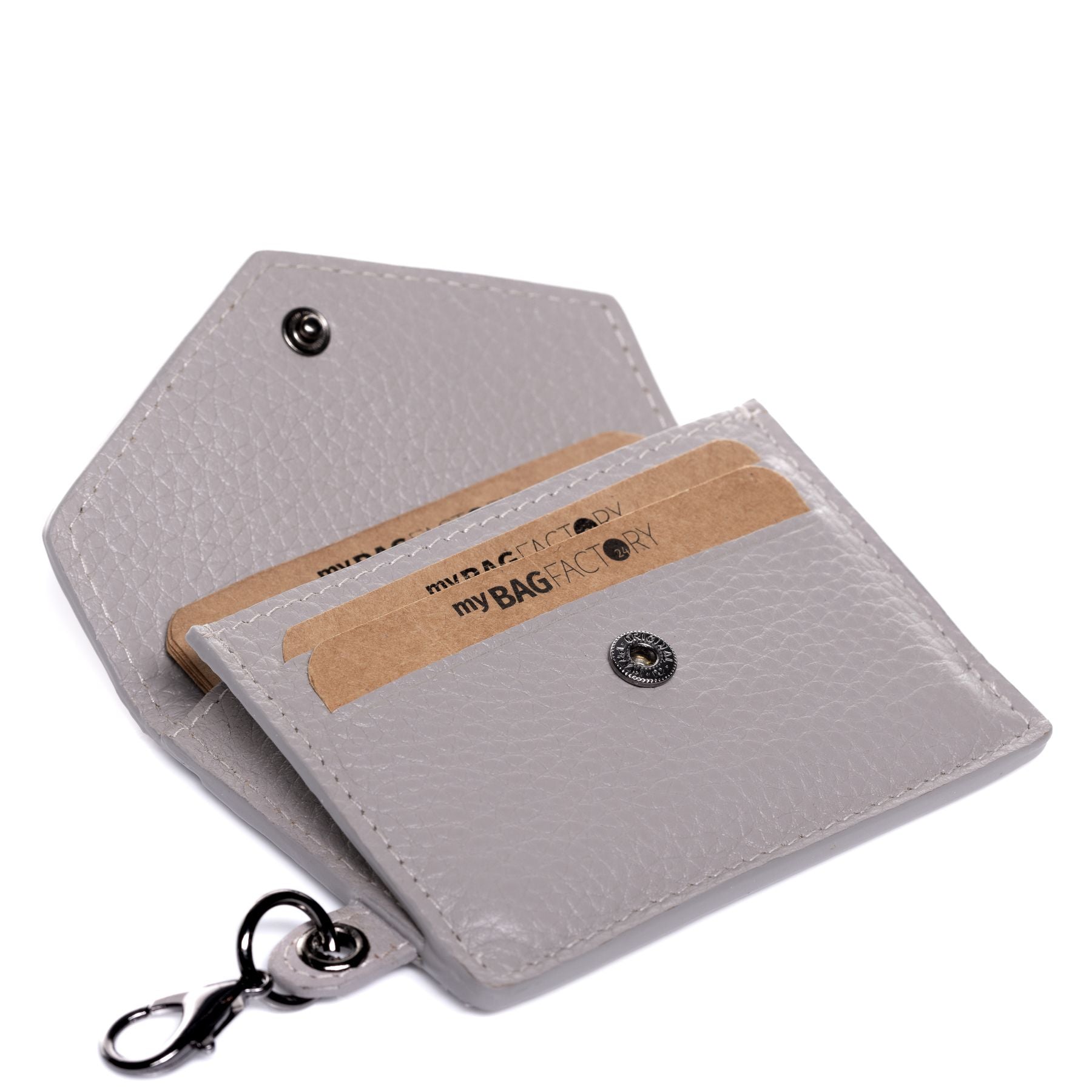 FEYNSINN BERLIN Kartenhalter Leder klein NOVA schwarz 41878