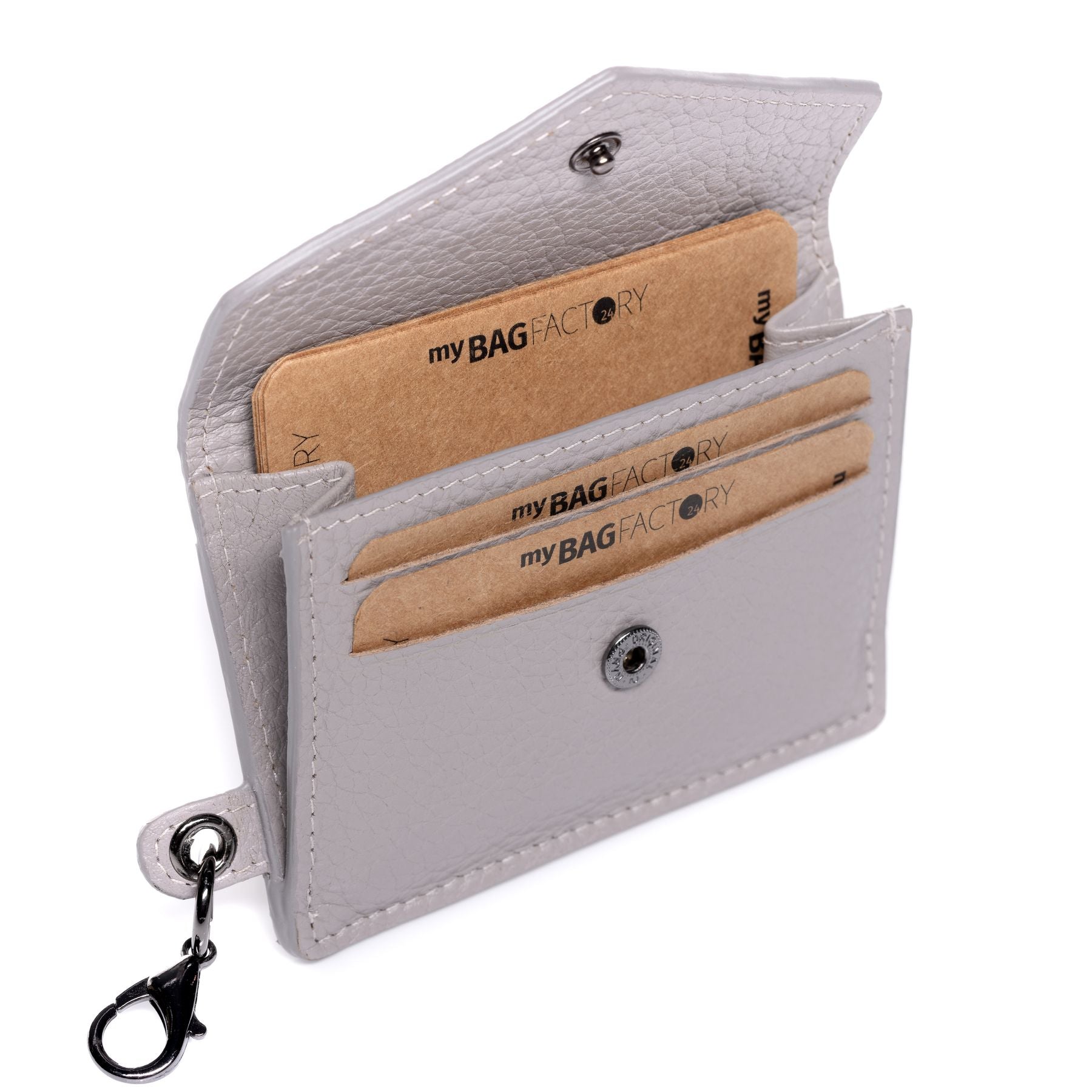 FEYNSINN BERLIN Kartenhalter Leder klein NOVA schwarz 41879