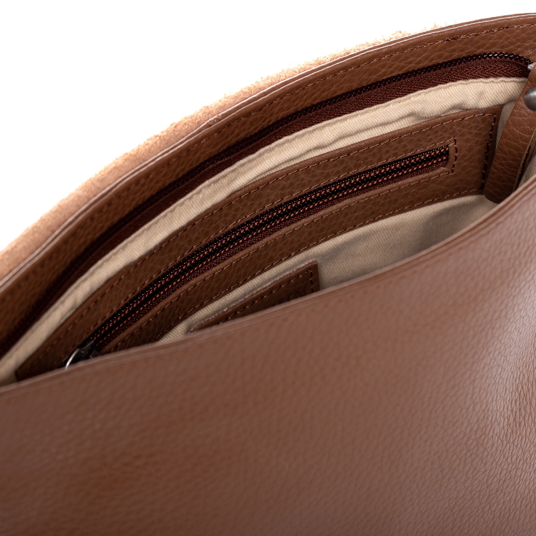 FEYNSINN BERLIN Schultertasche Leder & Umhängetasche Leder klein LIVA schwarz 41846