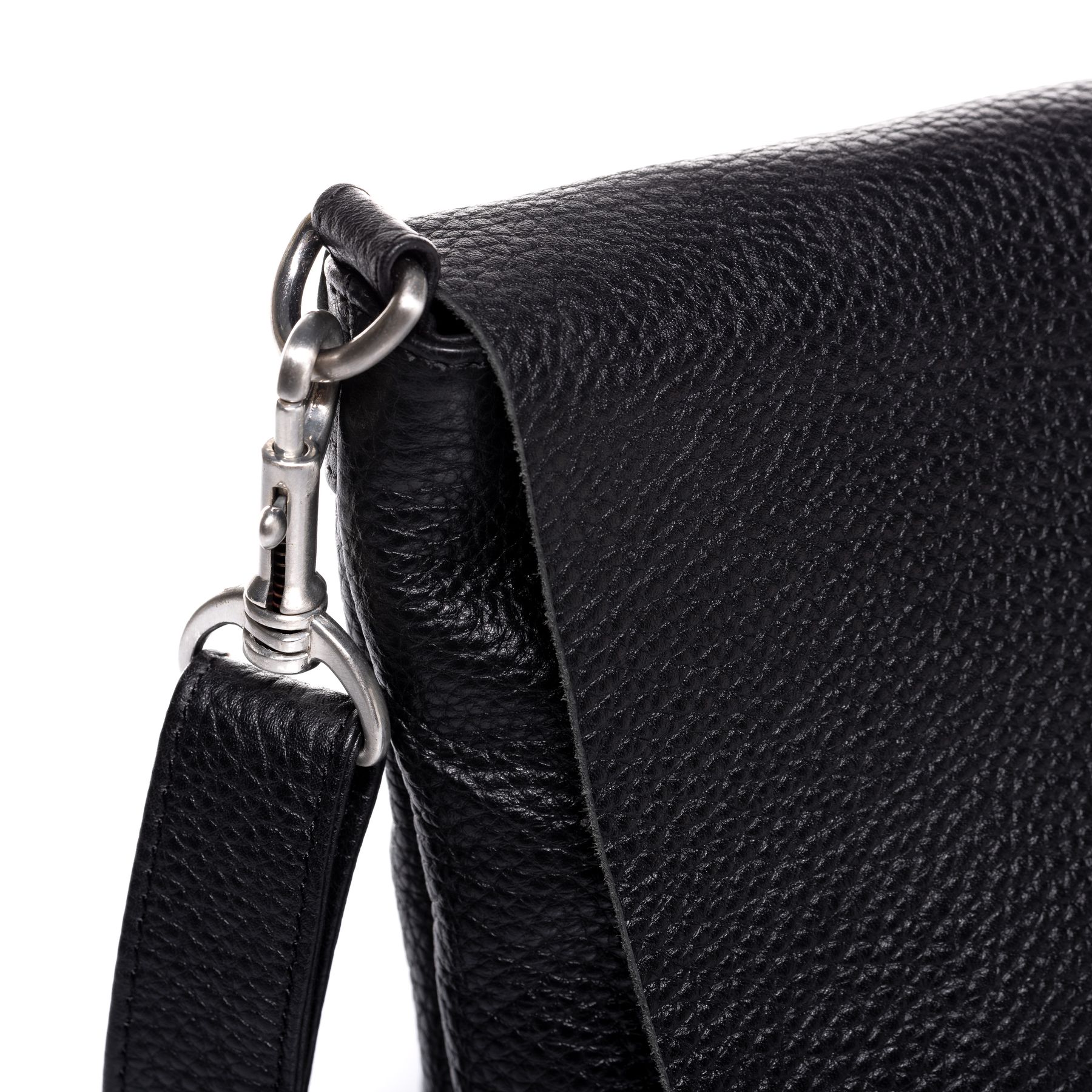 FEYNSINN BERLIN Schultertasche Leder & Umhängetasche Leder LIVA schwarz 41851