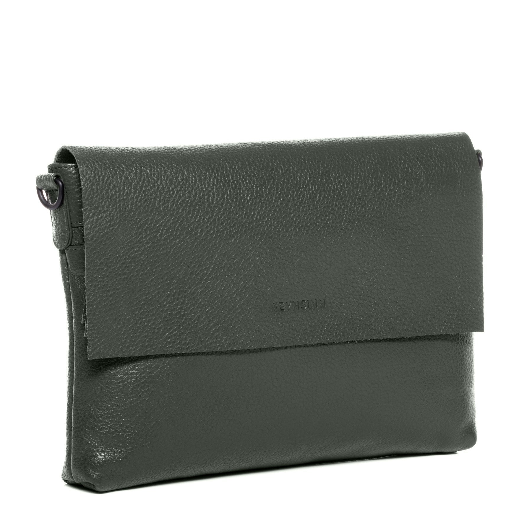FEYNSINN BERLIN Umhängetasche Leder LINNEA Night-Green 42461